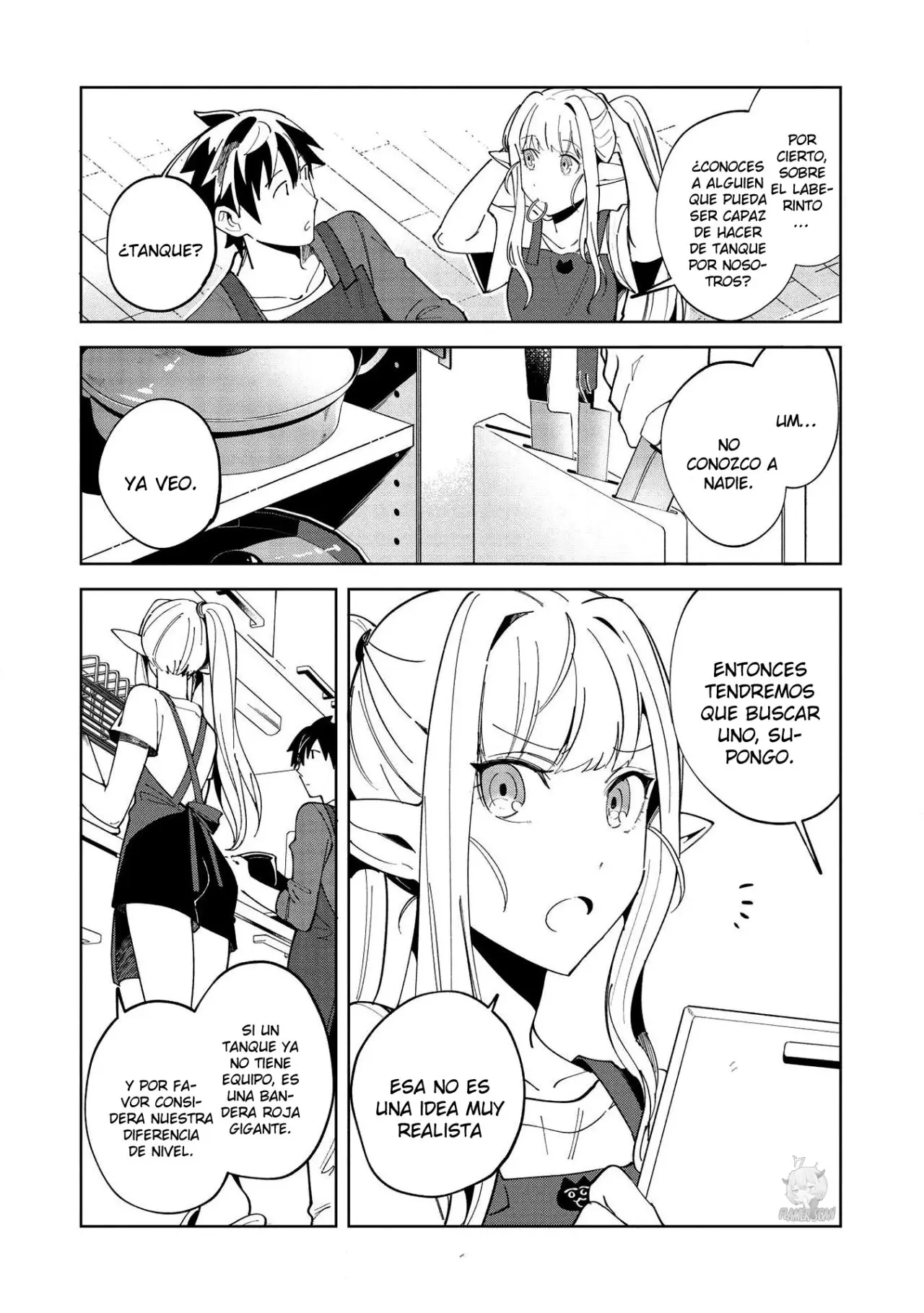 Nihon E Youkoso Elf-san capítulo 18 página 11