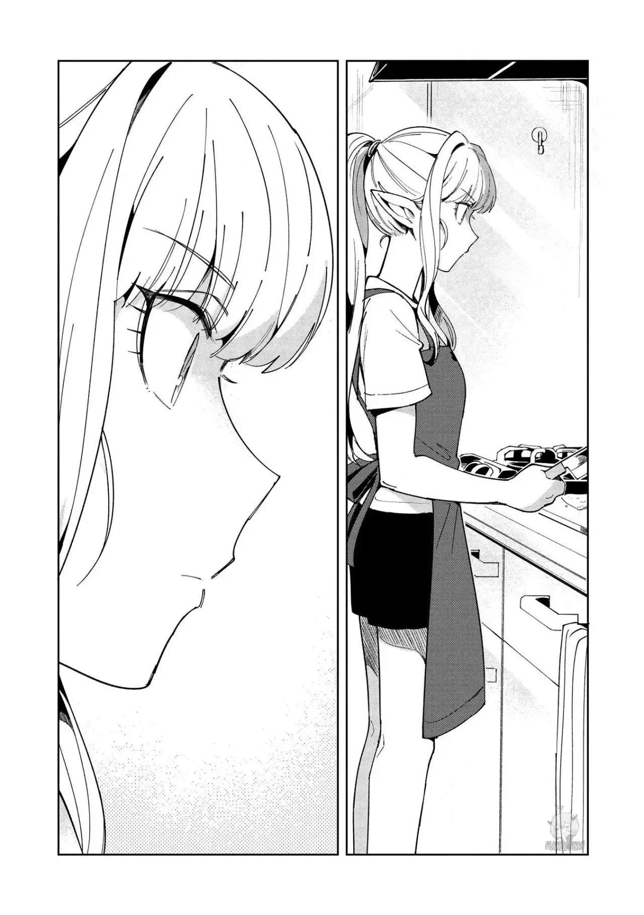 Nihon E Youkoso Elf-san capítulo 18 página 14