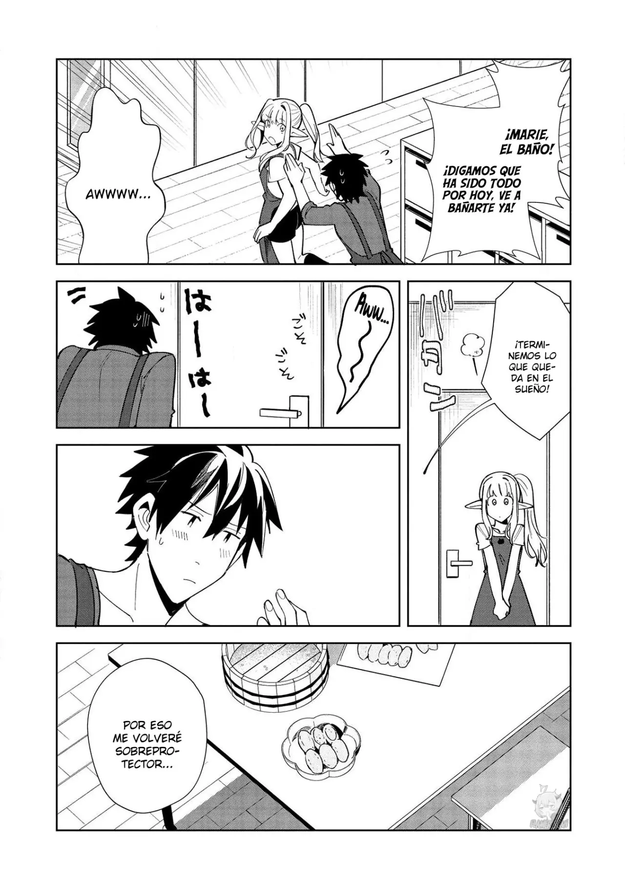 Nihon E Youkoso Elf-san capítulo 18 página 22