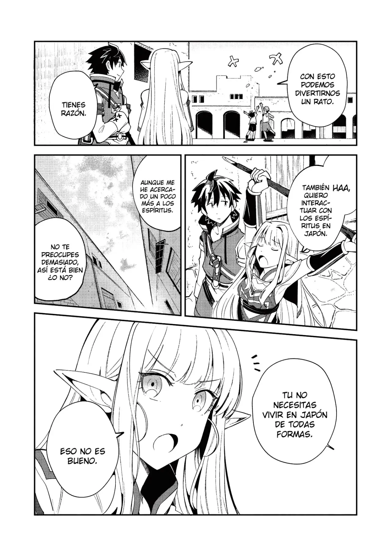 Nihon E Youkoso Elf-san capítulo 19 página 10