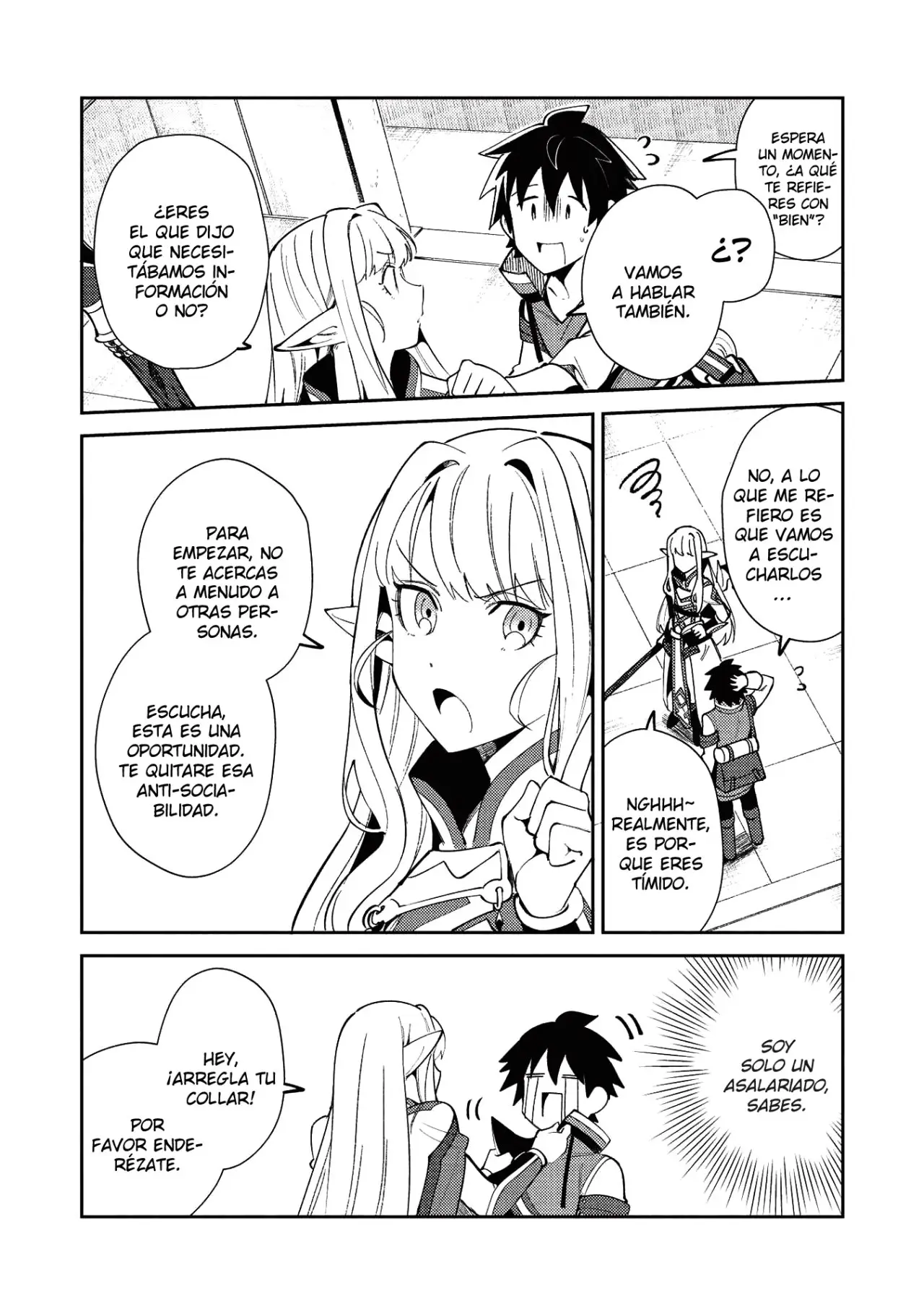 Nihon E Youkoso Elf-san capítulo 19 página 22
