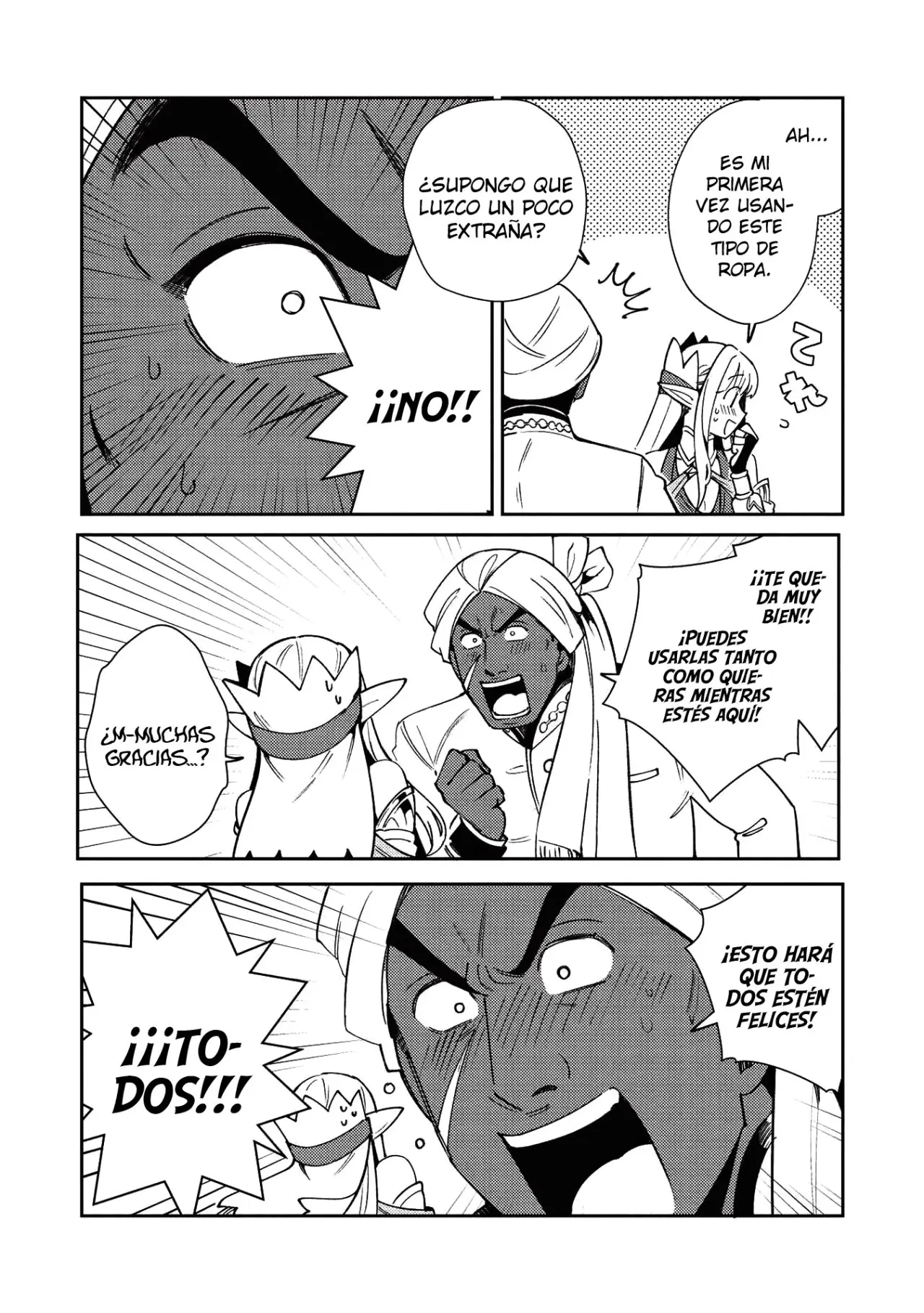 Nihon E Youkoso Elf-san capítulo 21 página 5