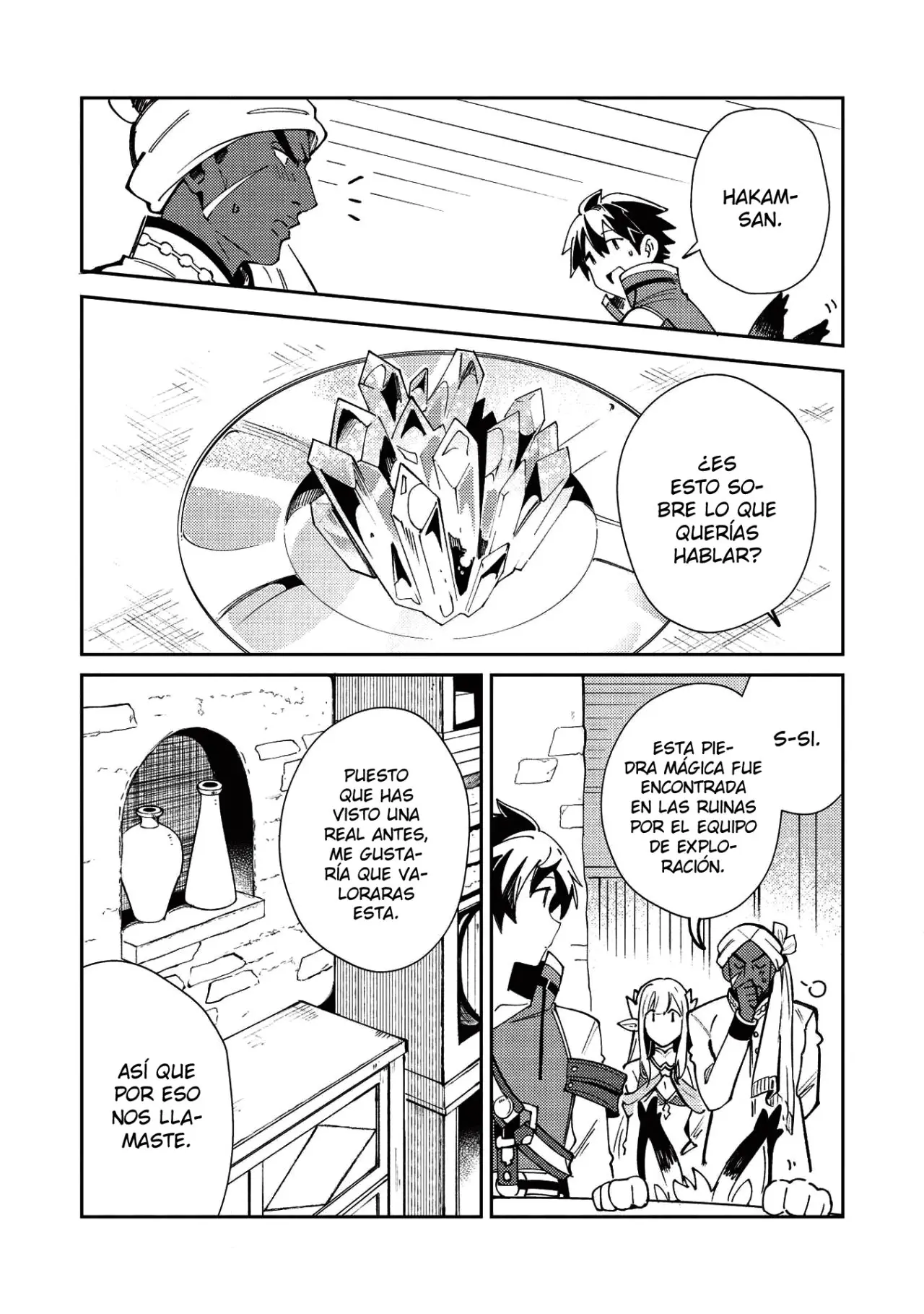 Nihon E Youkoso Elf-san capítulo 21 página 6