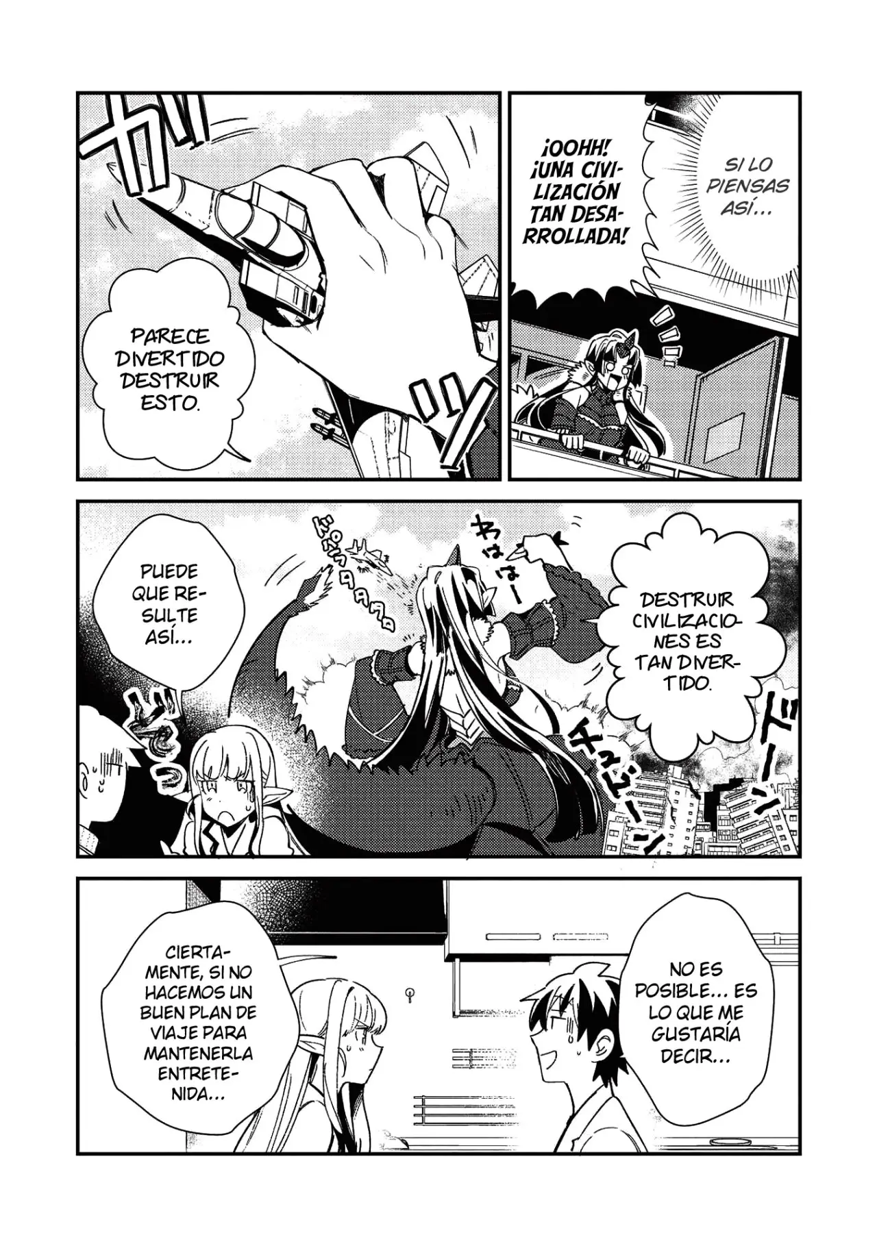 Nihon E Youkoso Elf-san capítulo 23 página 12