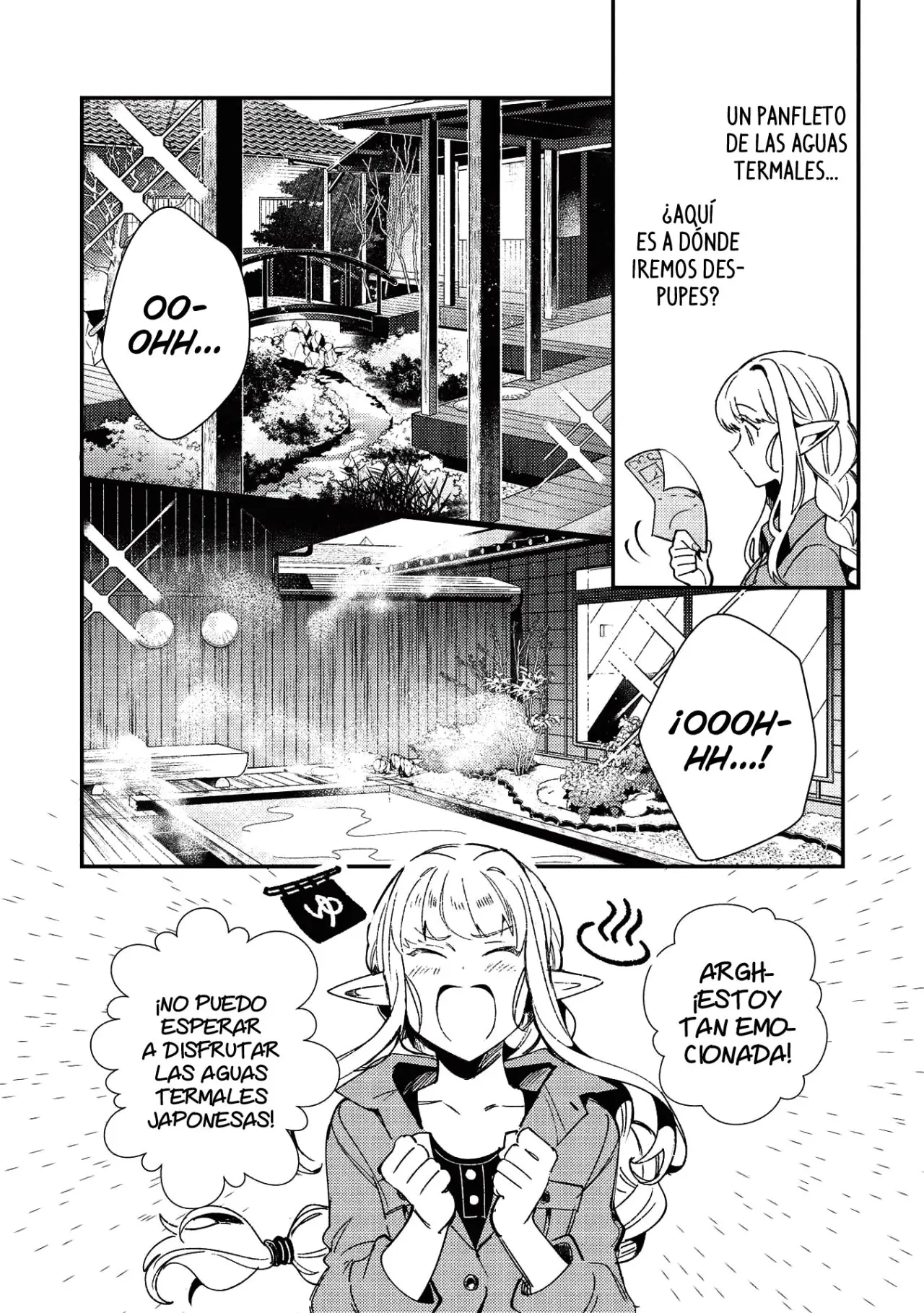 Nihon E Youkoso Elf-san capítulo 23 página 14