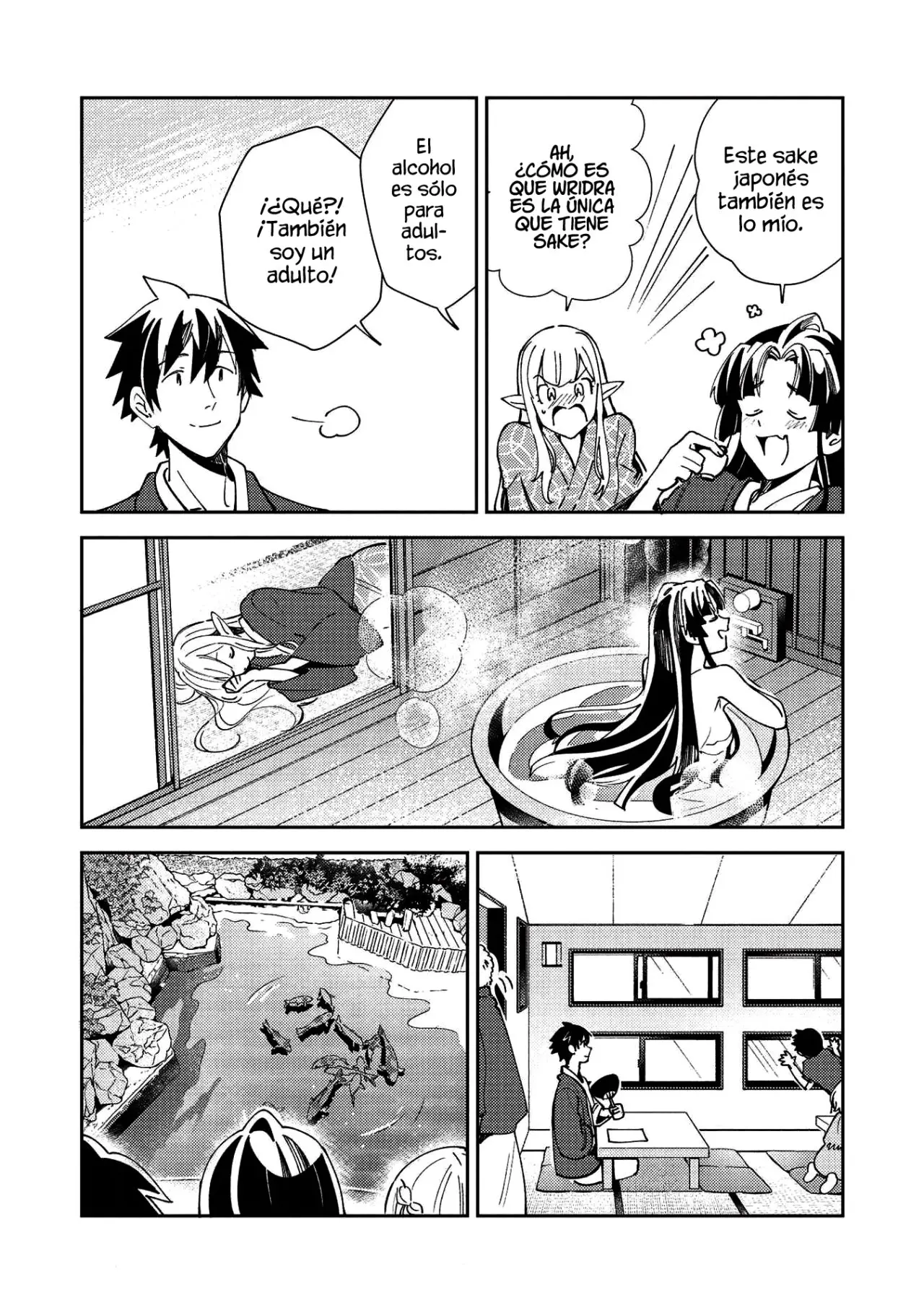 Nihon E Youkoso Elf-san capítulo 27 página 7