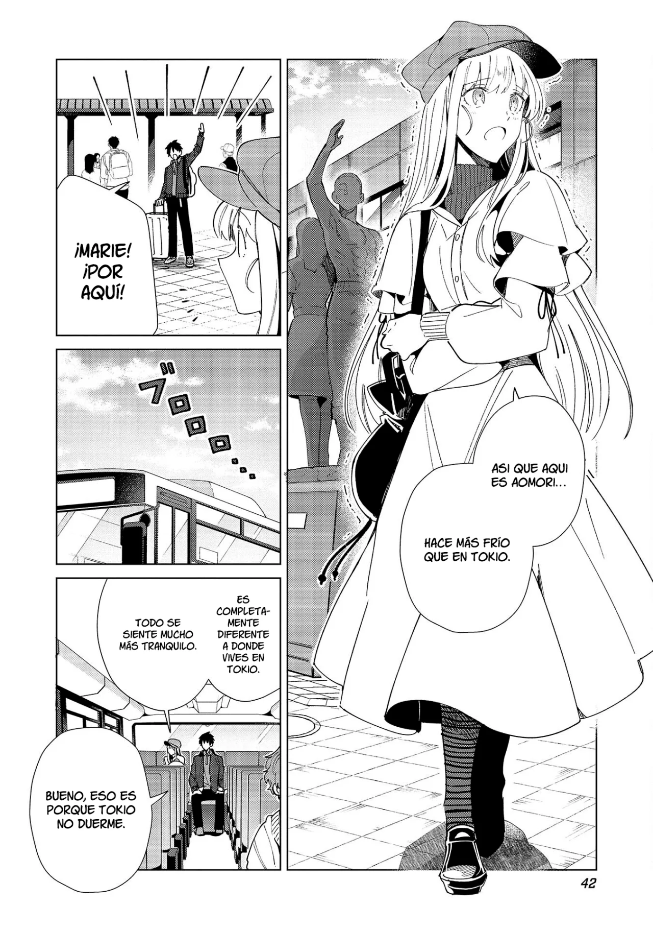 Nihon E Youkoso Elf-san capítulo 36 página 15