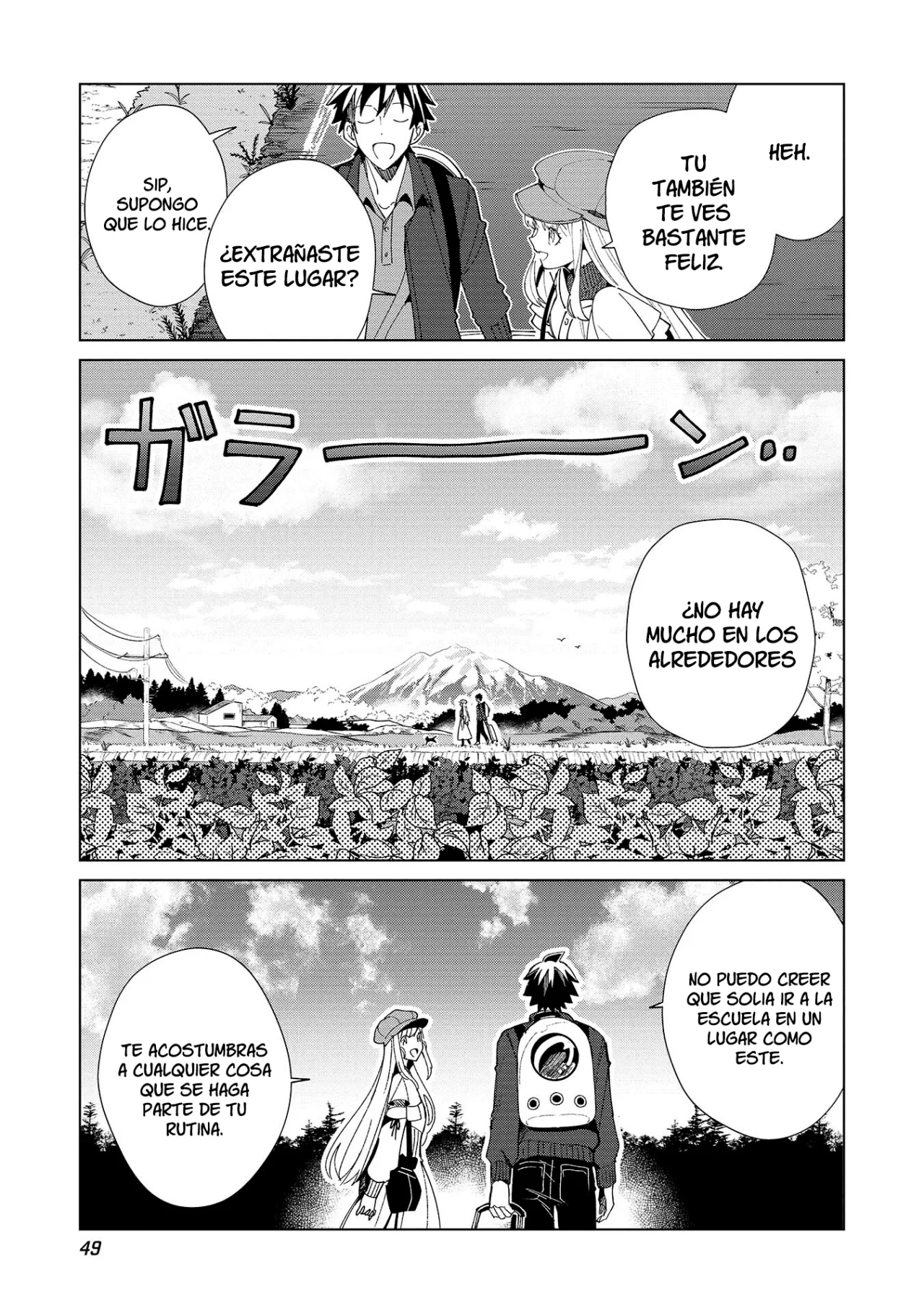 Nihon E Youkoso Elf-san capítulo 36 página 21