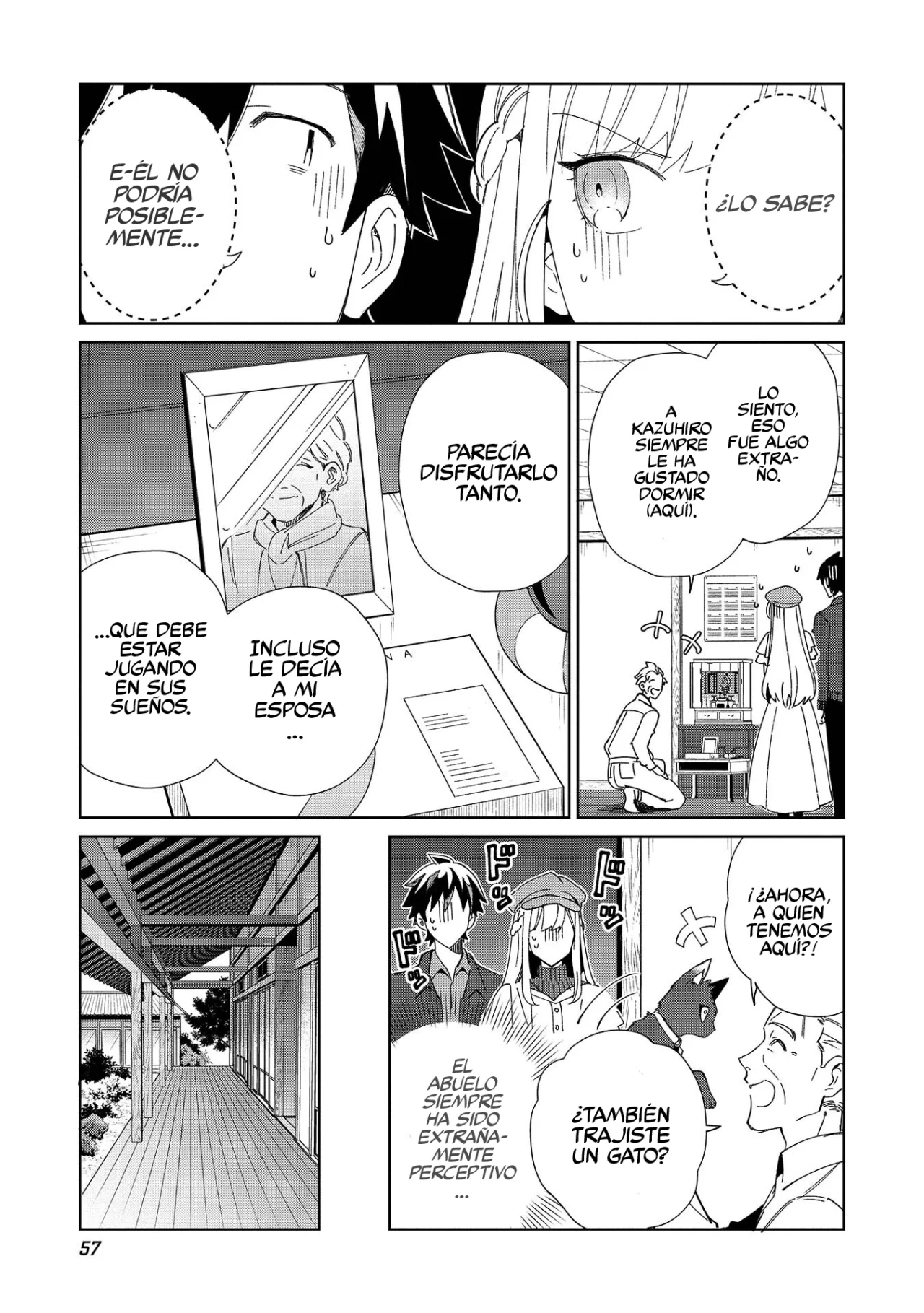 Nihon E Youkoso Elf-san capítulo 37 página 4