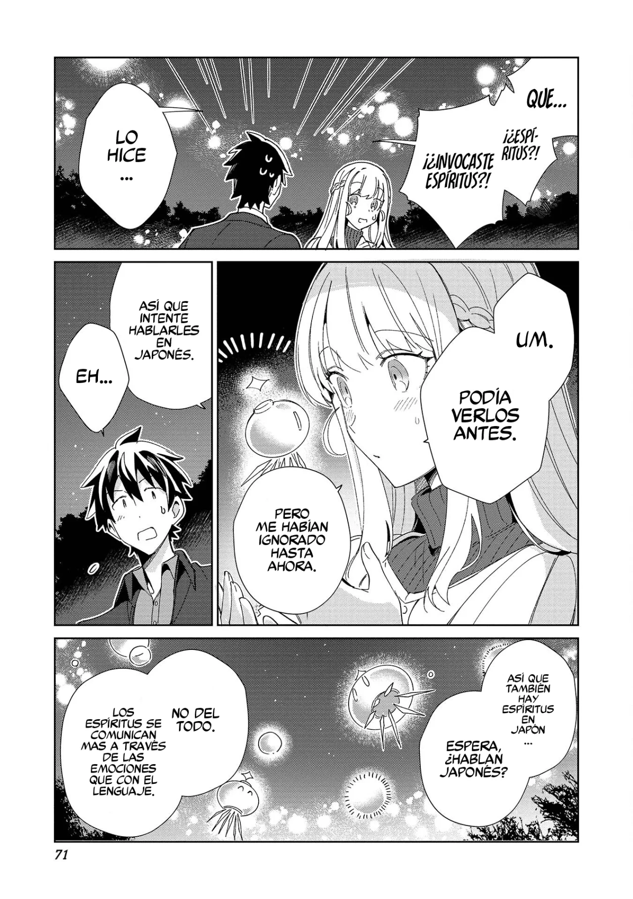Nihon E Youkoso Elf-san capítulo 37 página 18