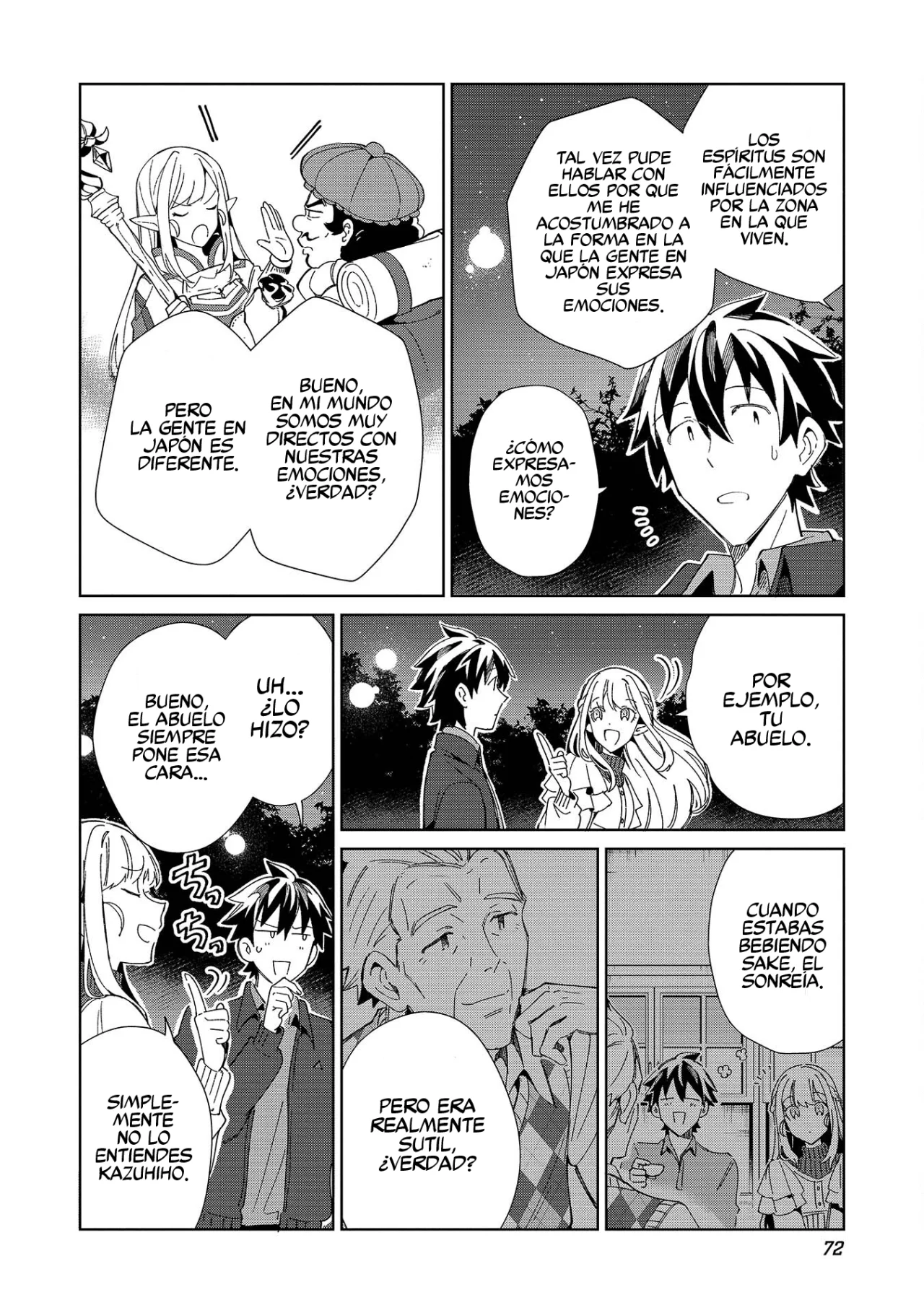 Nihon E Youkoso Elf-san capítulo 37 página 19