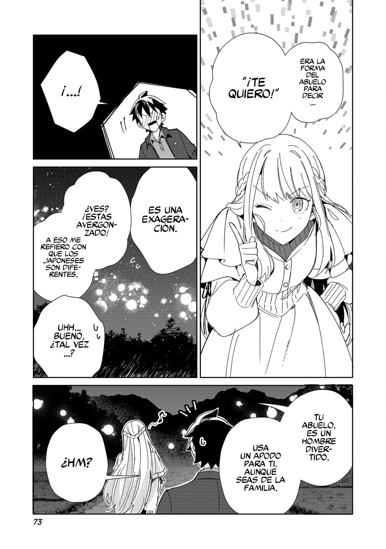 Nihon E Youkoso Elf-san capítulo 37 página 20