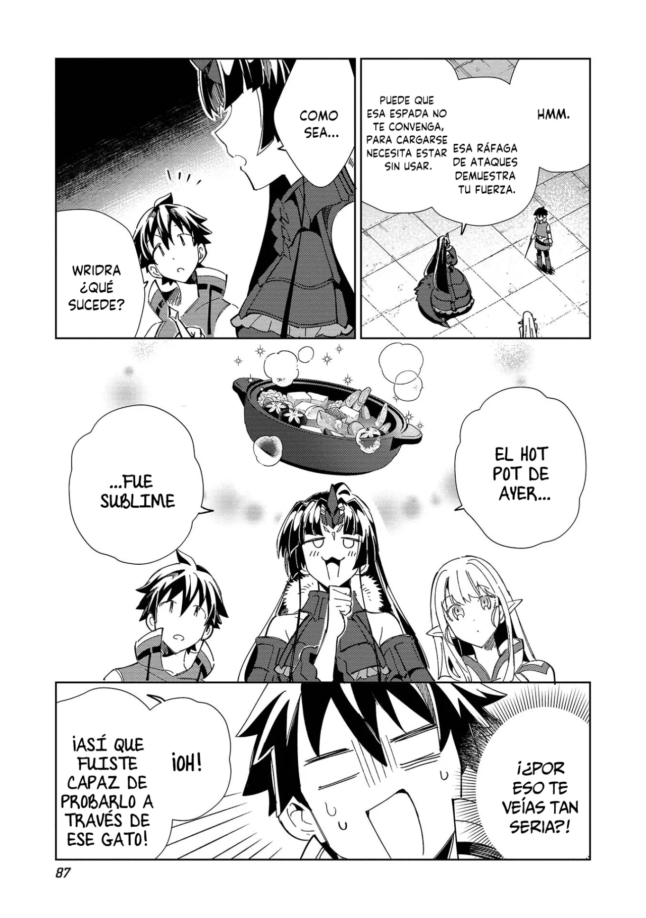 Nihon E Youkoso Elf-san capítulo 38 página 8