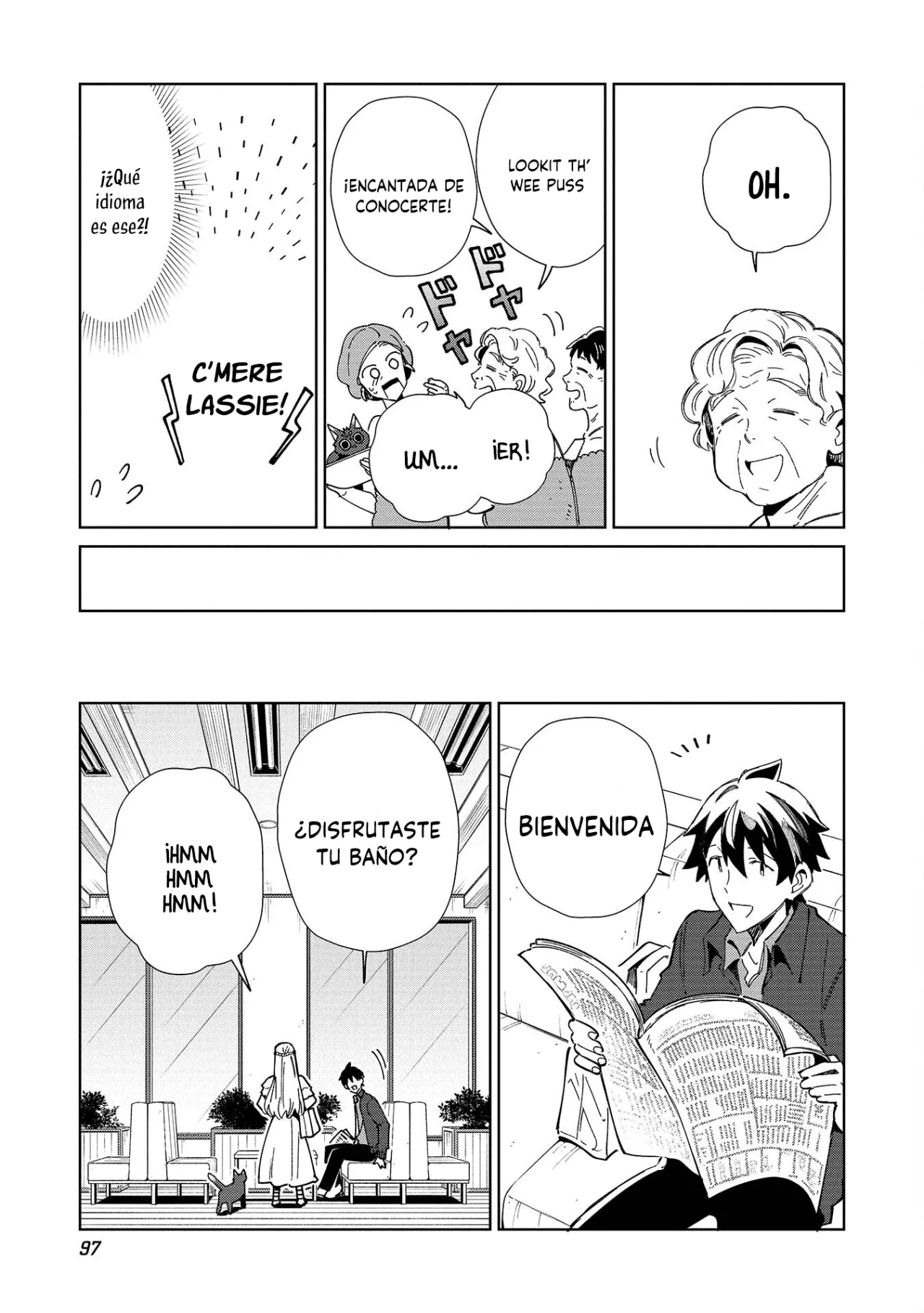 Nihon E Youkoso Elf-san capítulo 38 página 18
