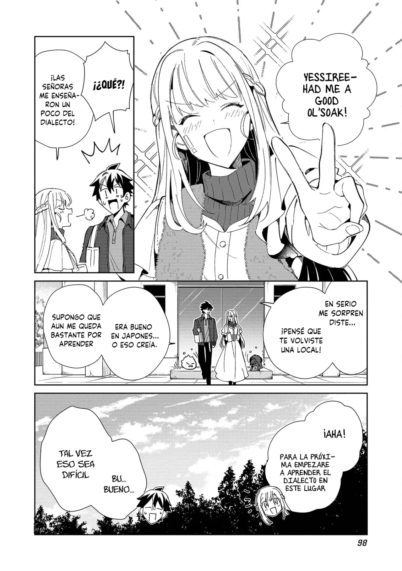 Nihon E Youkoso Elf-san capítulo 38 página 19