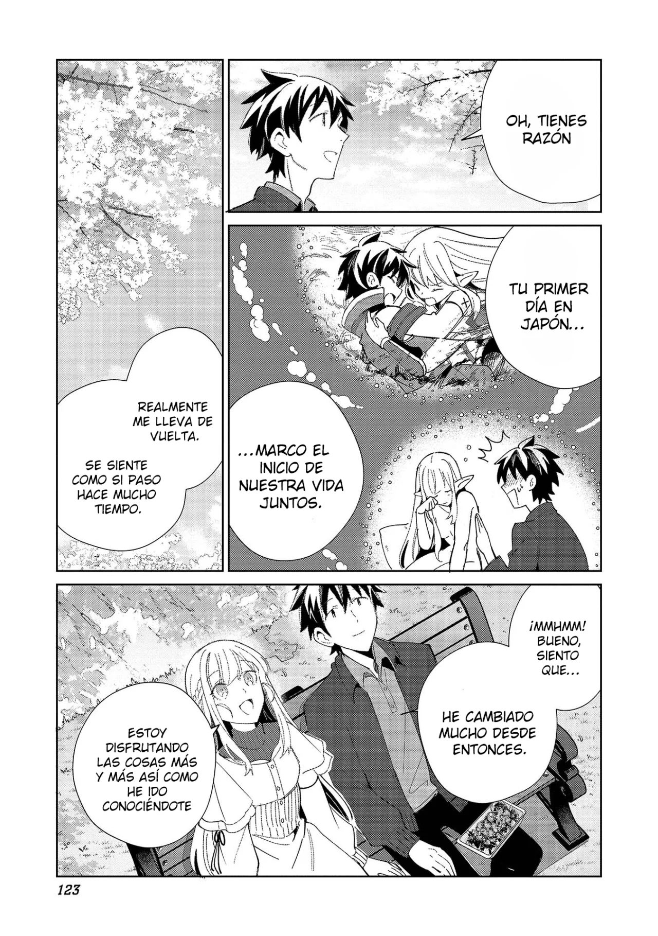 Nihon E Youkoso Elf-san capítulo 39 página 18