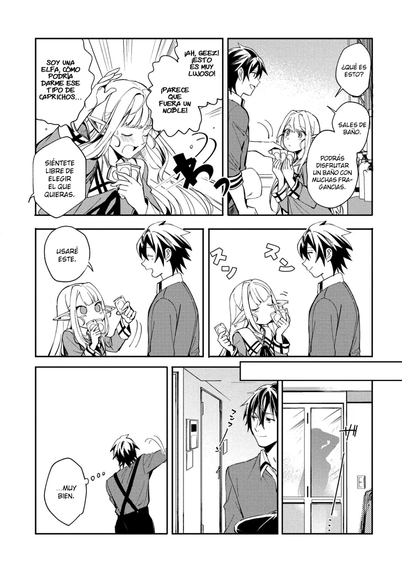 Nihon E Youkoso Elf-san capítulo 4 página 4