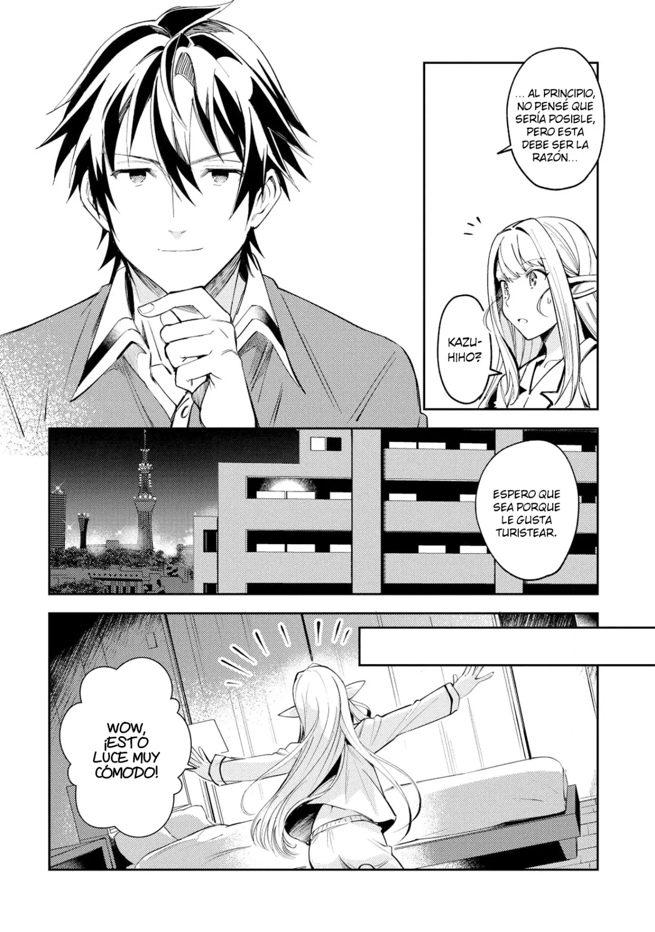 Nihon E Youkoso Elf-san capítulo 4 página 19