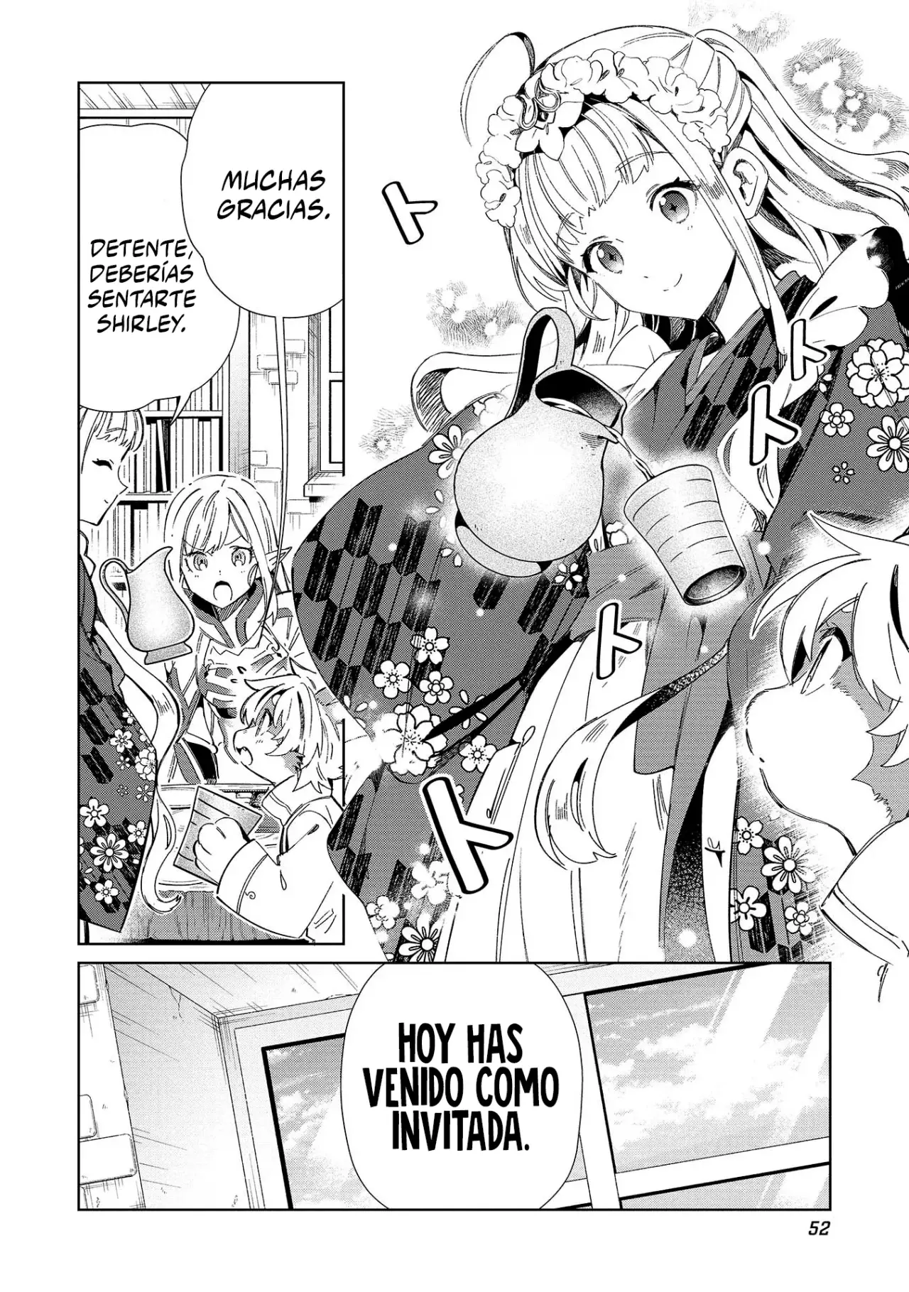 Nihon E Youkoso Elf-san capítulo 49 página 7