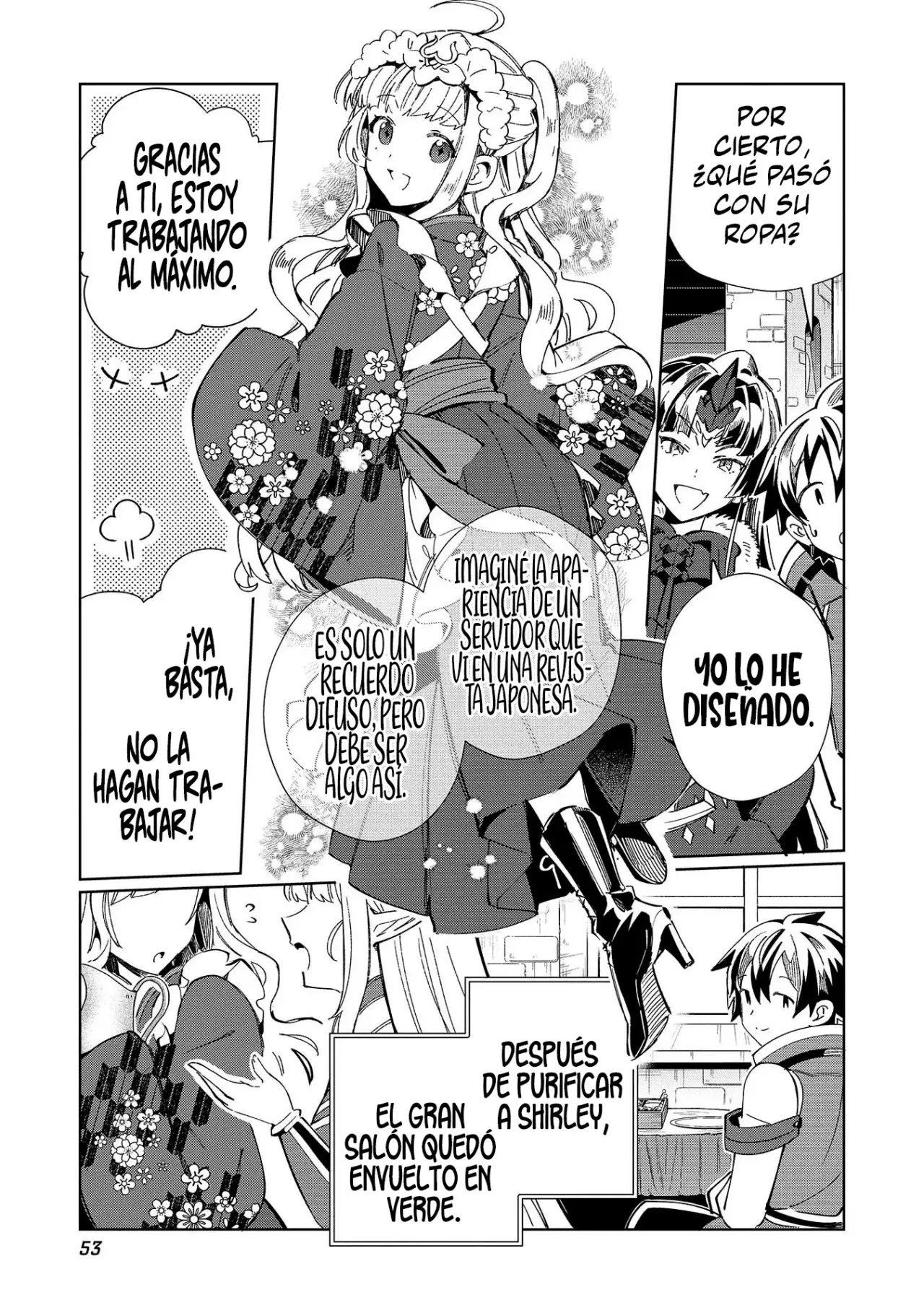 Nihon E Youkoso Elf-san capítulo 49 página 8