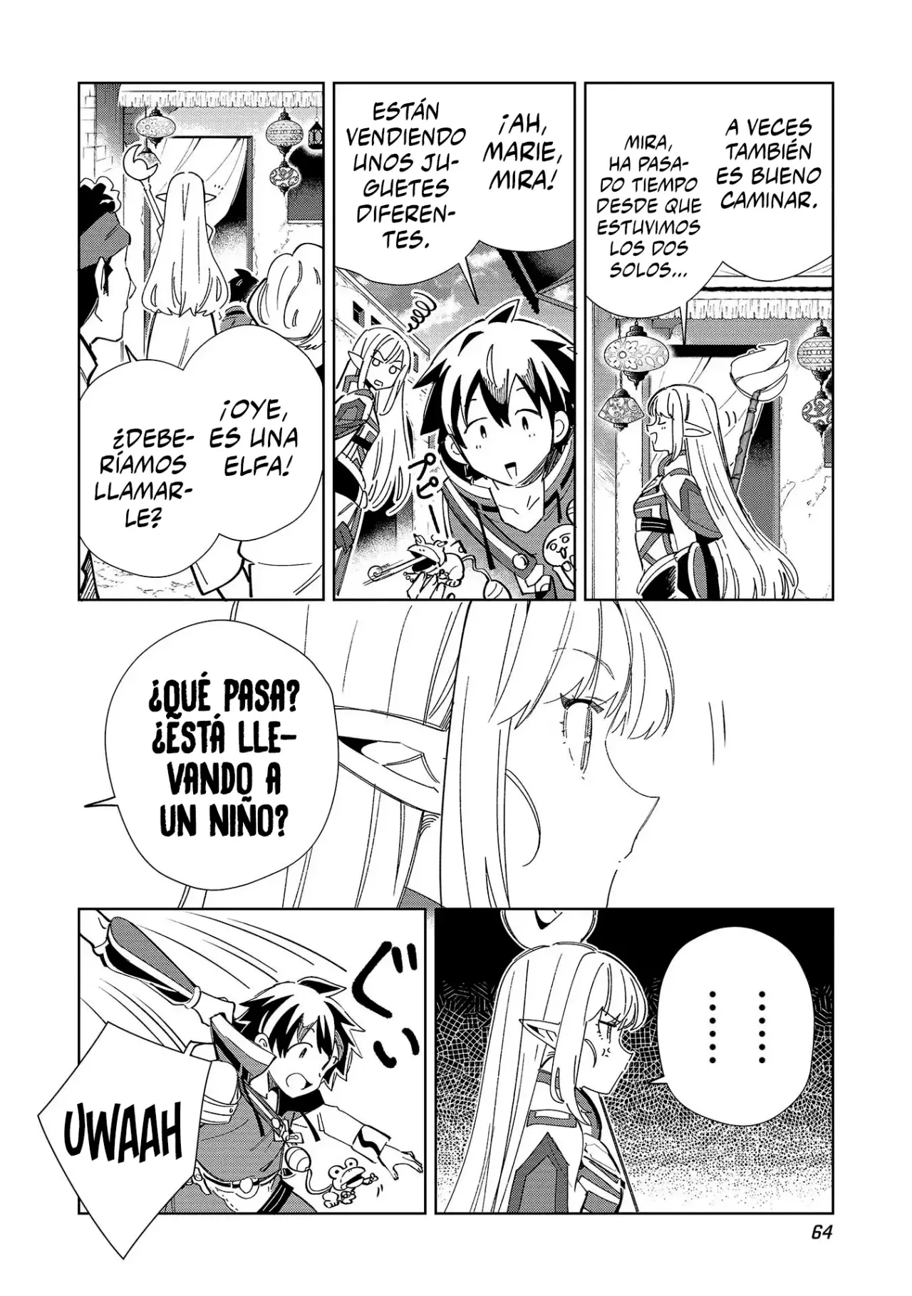 Nihon E Youkoso Elf-san capítulo 49 página 19