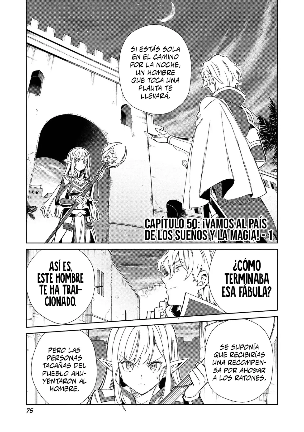 Nihon E Youkoso Elf-san capítulo 50 página 4