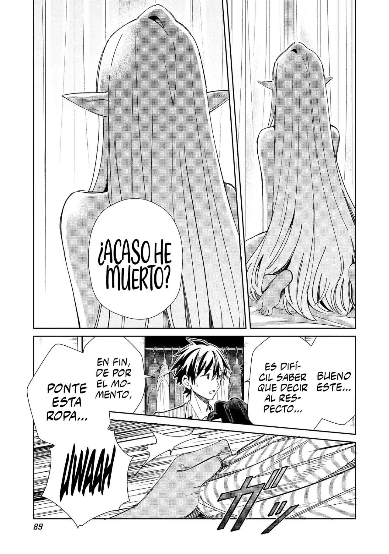 Nihon E Youkoso Elf-san capítulo 50 página 18