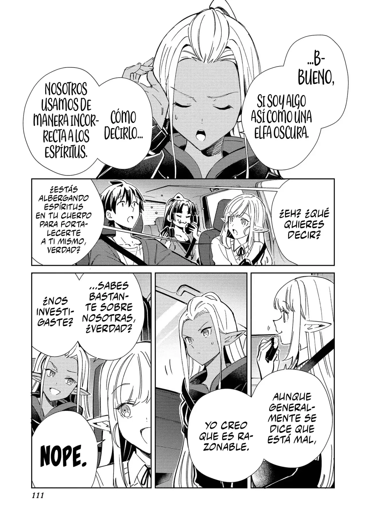 Nihon E Youkoso Elf-san capítulo 51 página 13