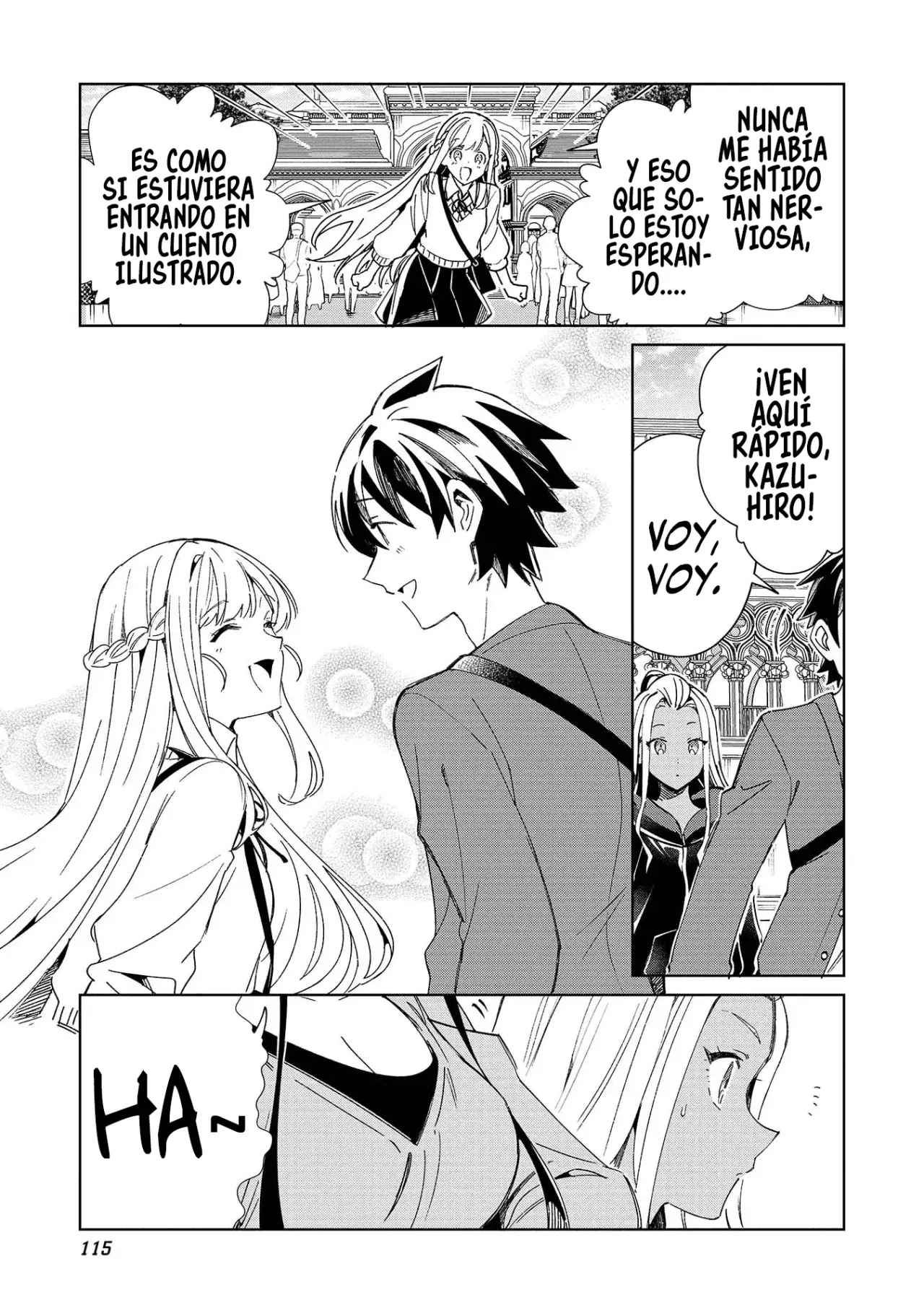 Nihon E Youkoso Elf-san capítulo 51 página 17