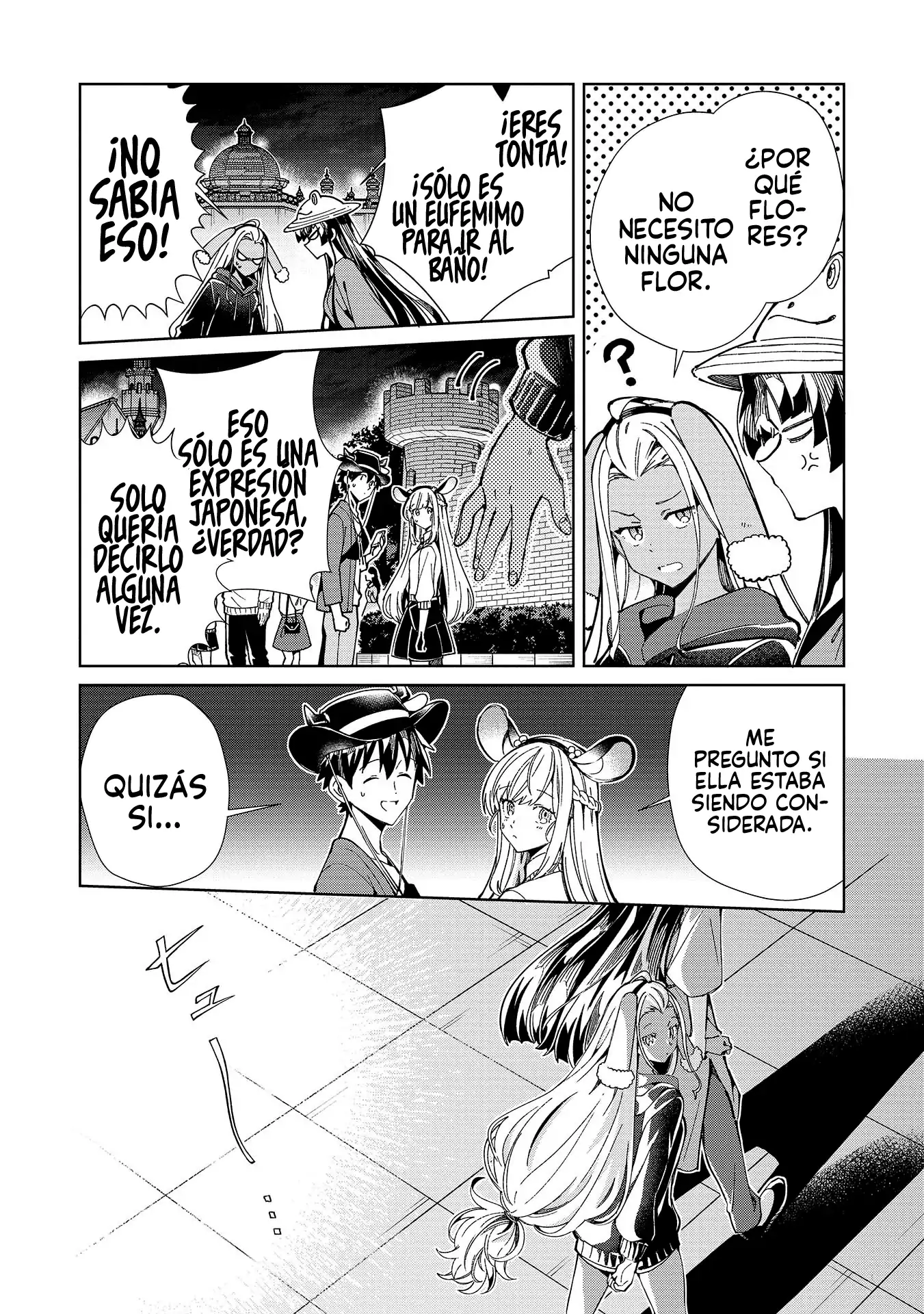 Nihon E Youkoso Elf-san capítulo 54 página 18