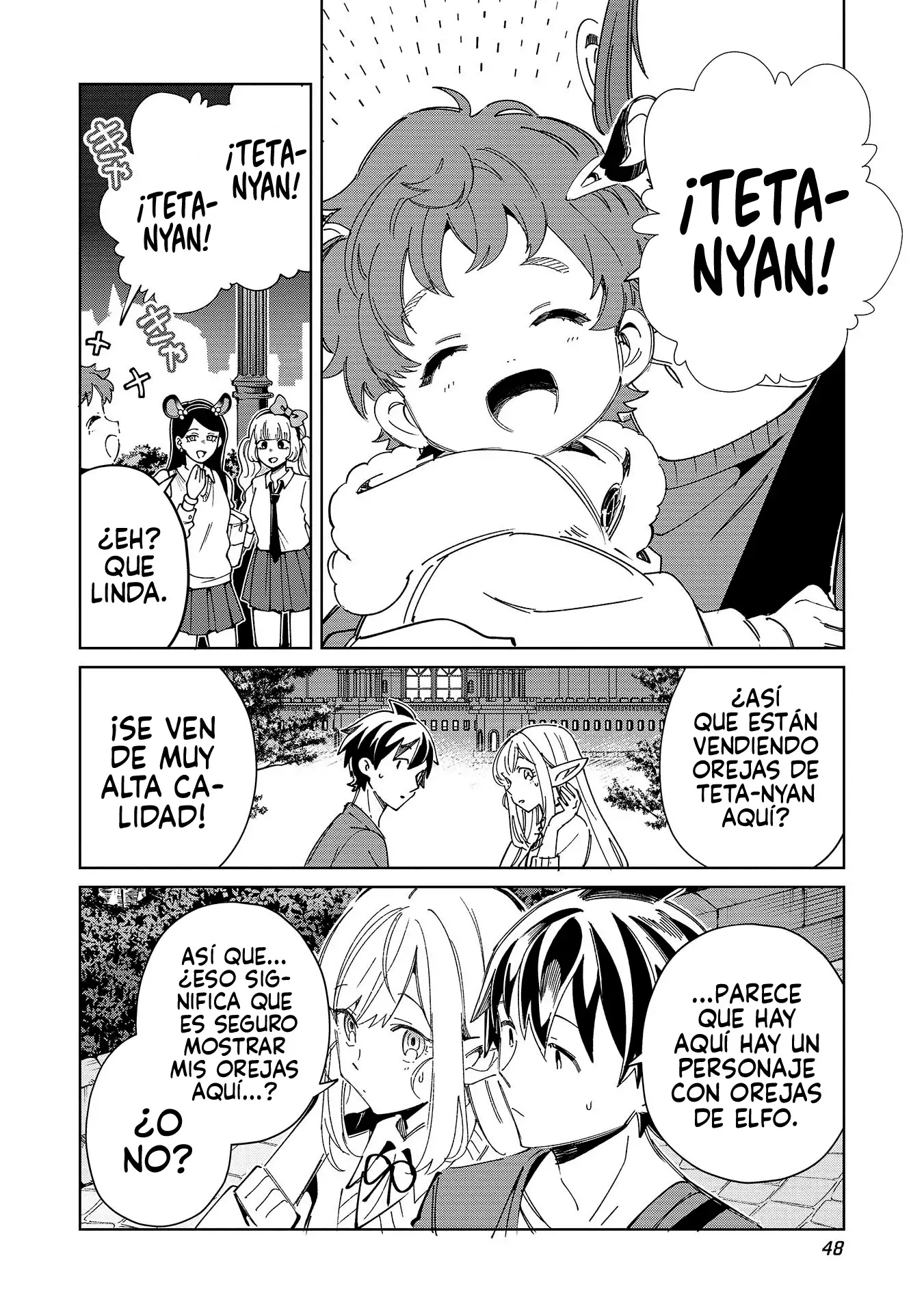 Nihon E Youkoso Elf-san capítulo 54 página 23