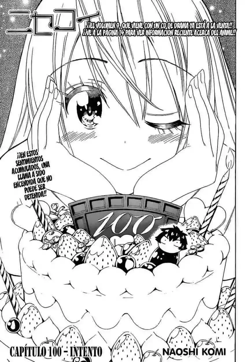 Nisekoi capítulo 100 página 4