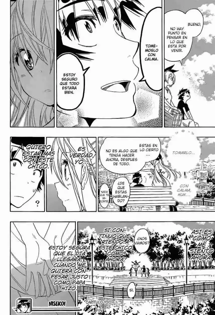 Nisekoi capítulo 100 página 21