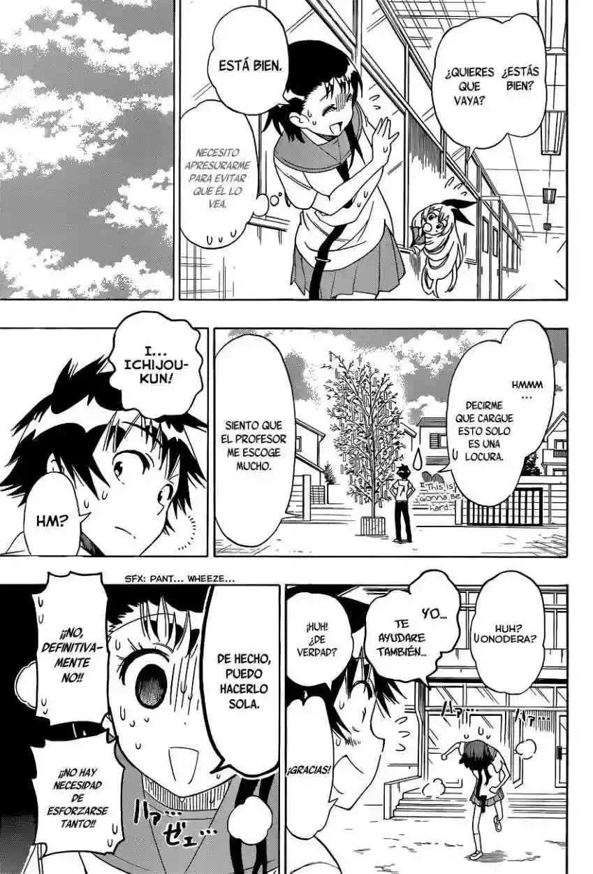 Nisekoi capítulo 105 página 13