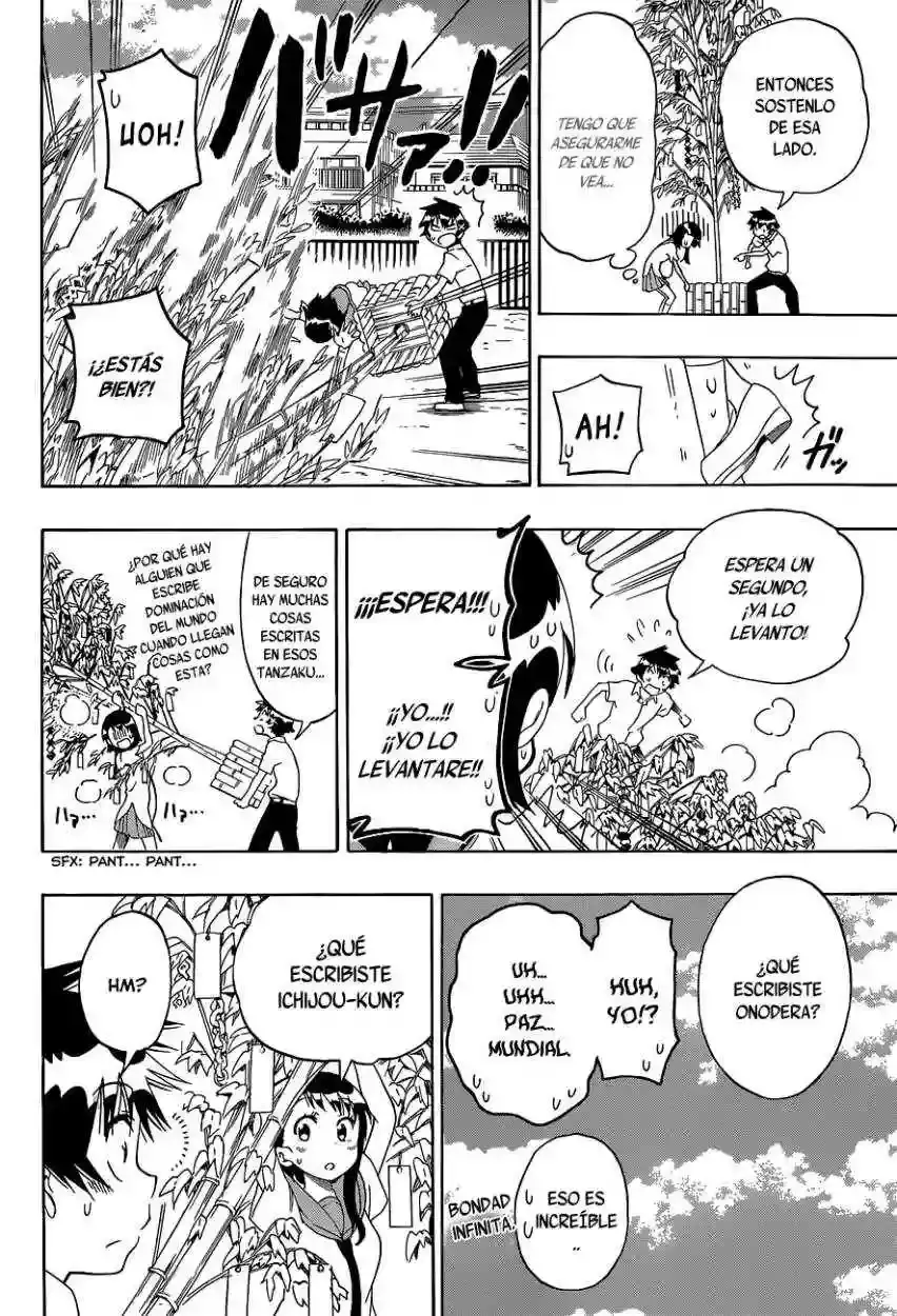 Nisekoi capítulo 105 página 14