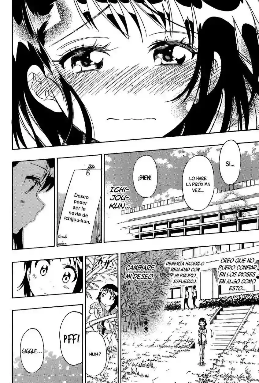 Nisekoi capítulo 105 página 20