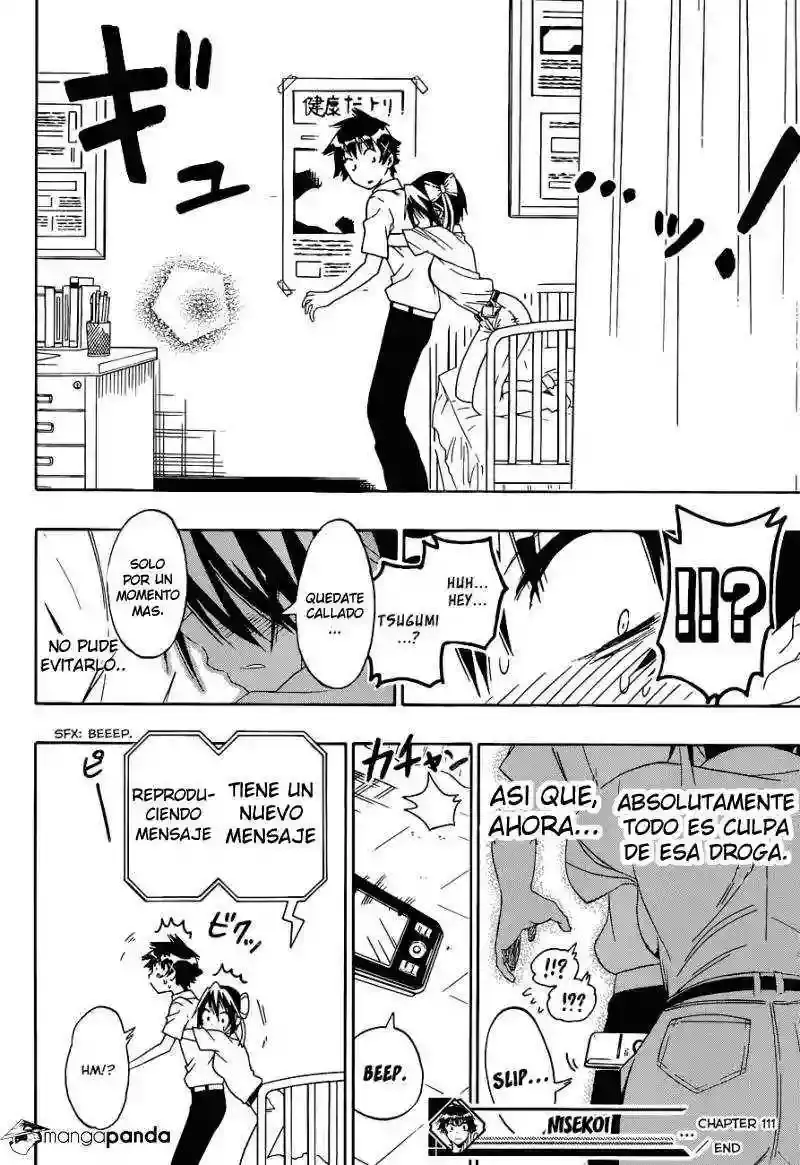 Nisekoi capítulo 111 página 19