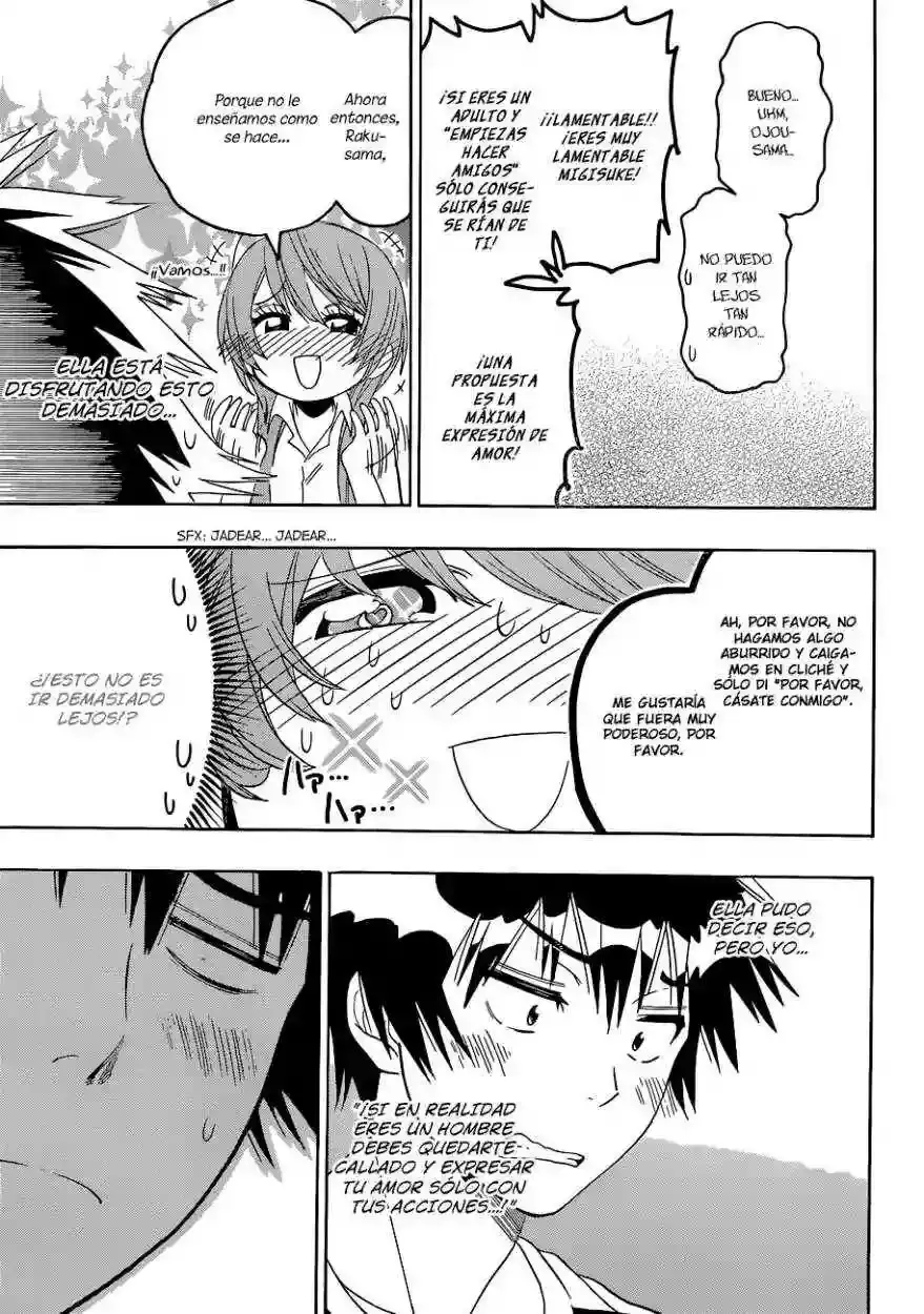 Nisekoi capítulo 112 página 17