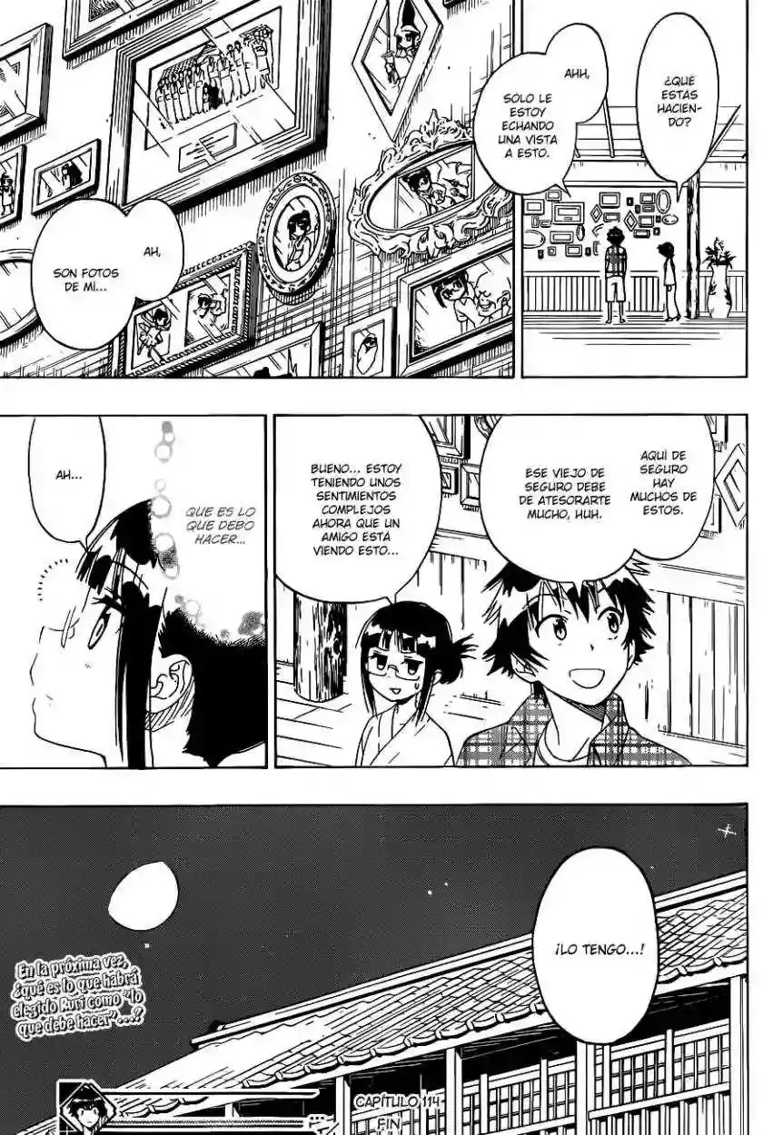 Nisekoi capítulo 114 página 22