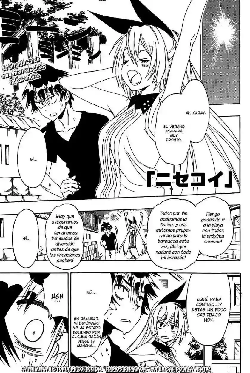 Nisekoi capítulo 117 página 3
