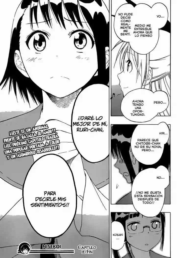 Nisekoi capítulo 12 página 20