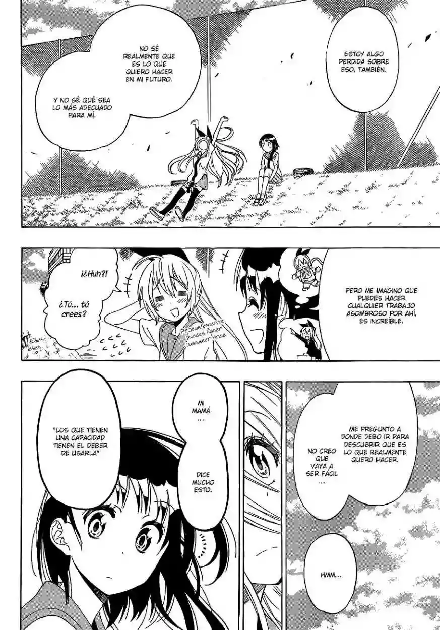 Nisekoi capítulo 123 página 13