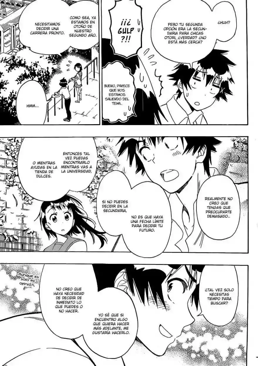 Nisekoi capítulo 123 página 18