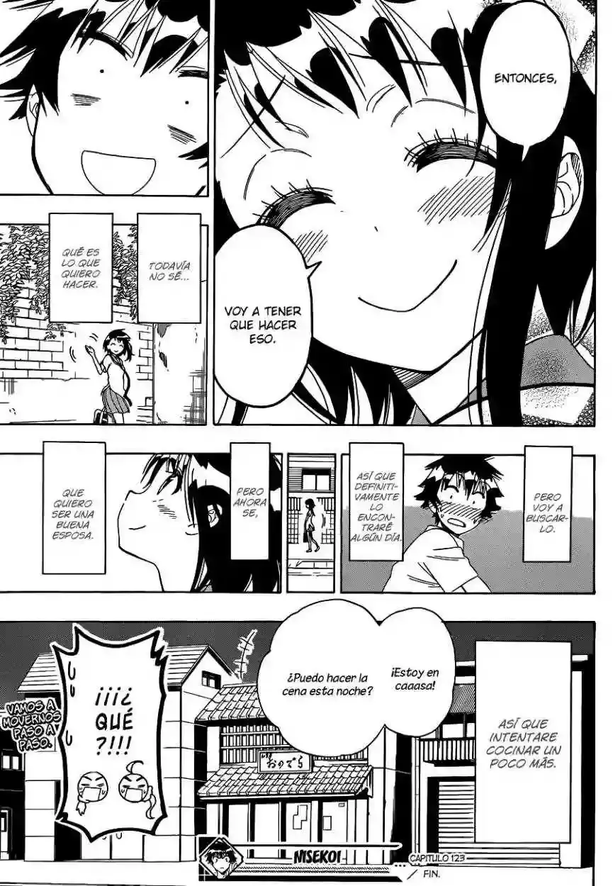 Nisekoi capítulo 123 página 22