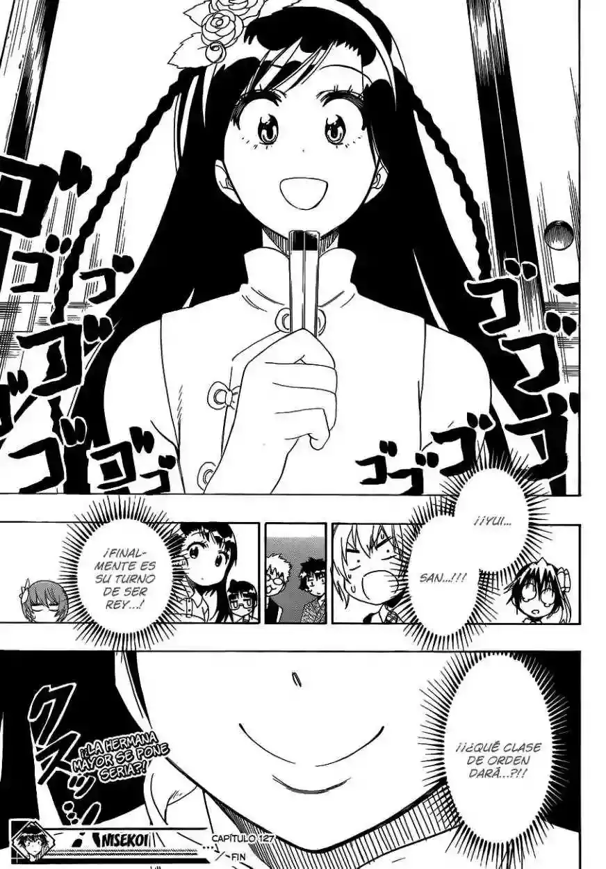 Nisekoi capítulo 127 página 22