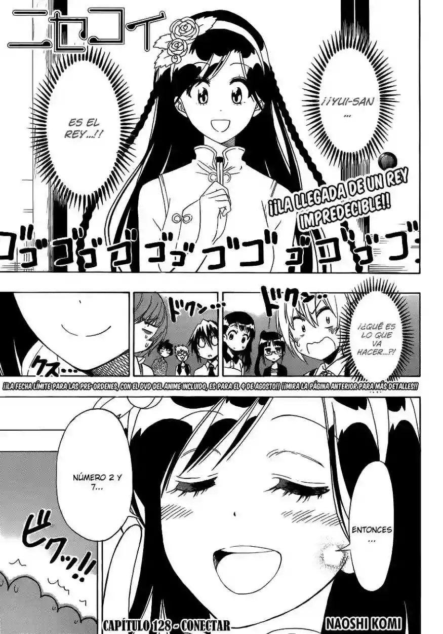 Nisekoi capítulo 128 página 4