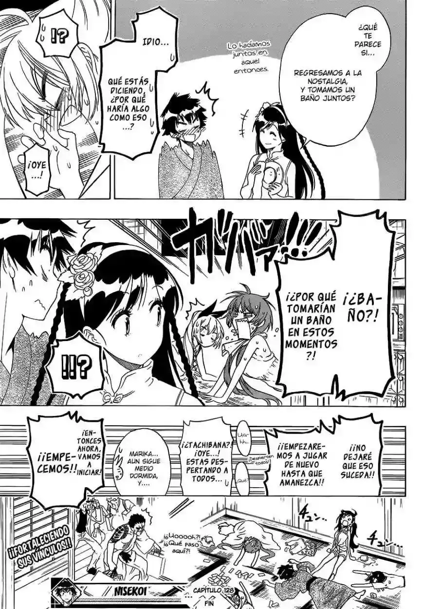 Nisekoi capítulo 128 página 22