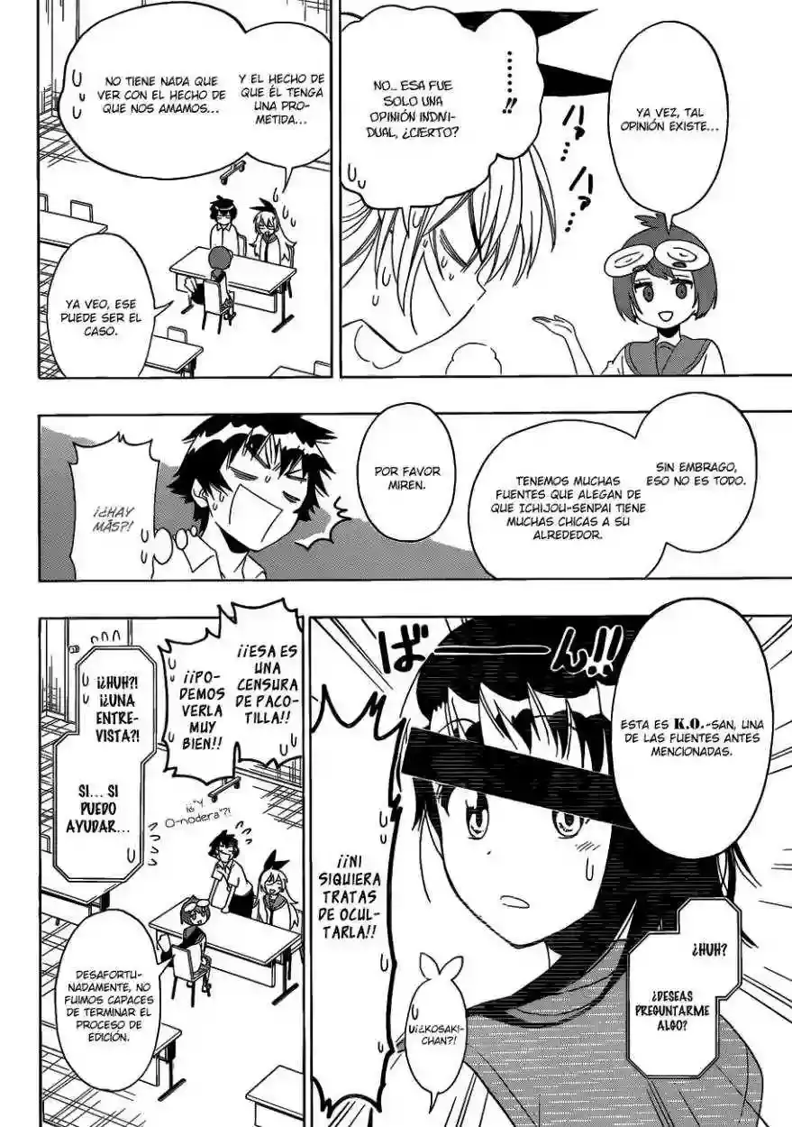 Nisekoi capítulo 130 página 13