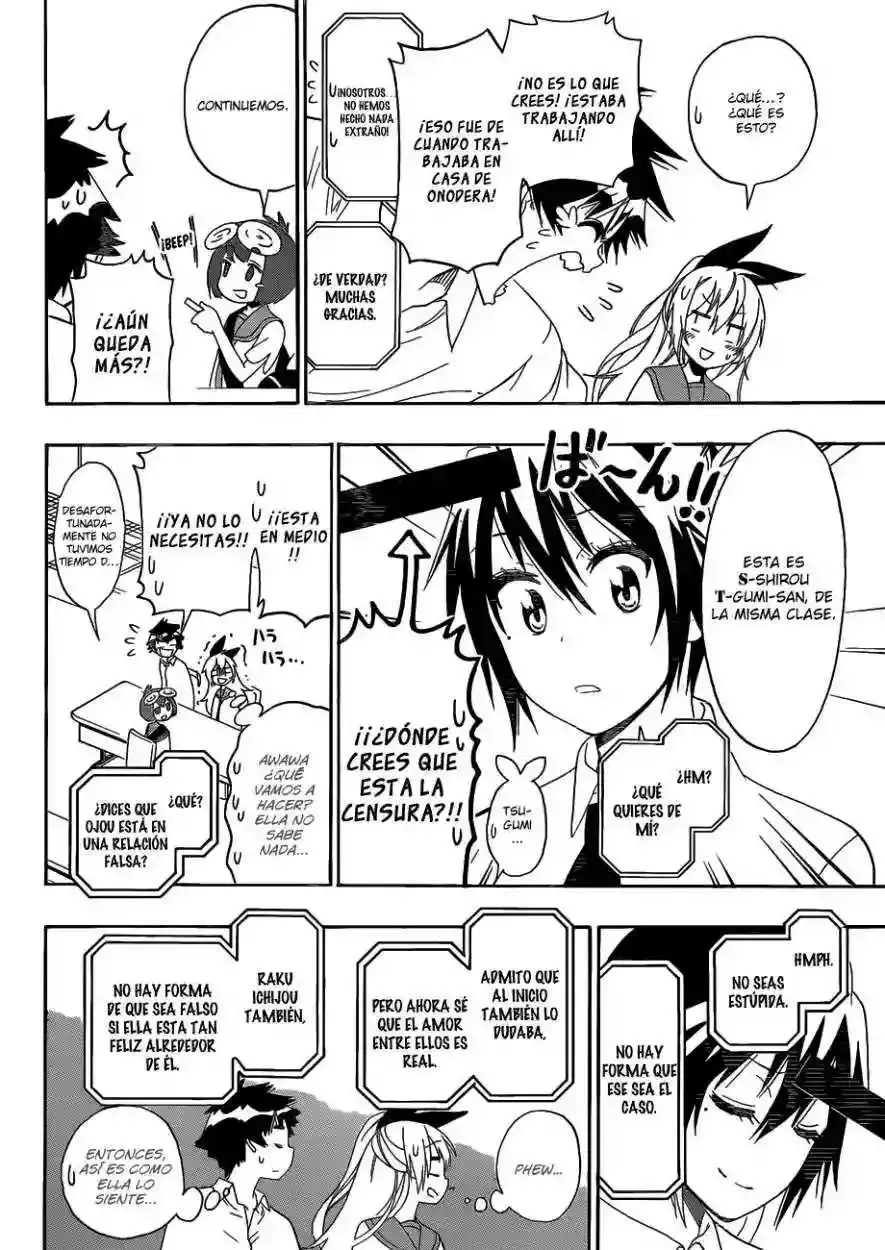 Nisekoi capítulo 130 página 15