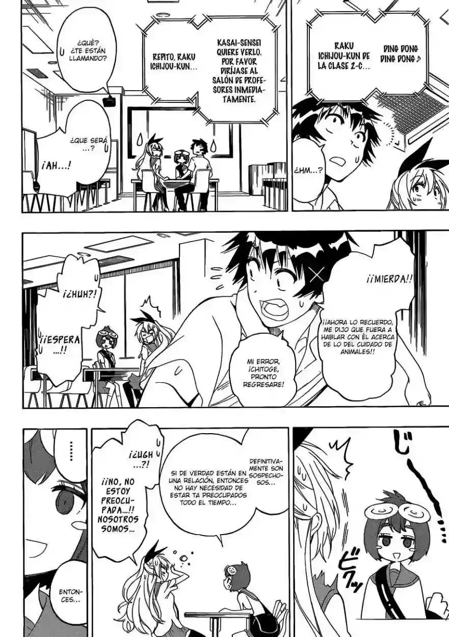 Nisekoi capítulo 130 página 19